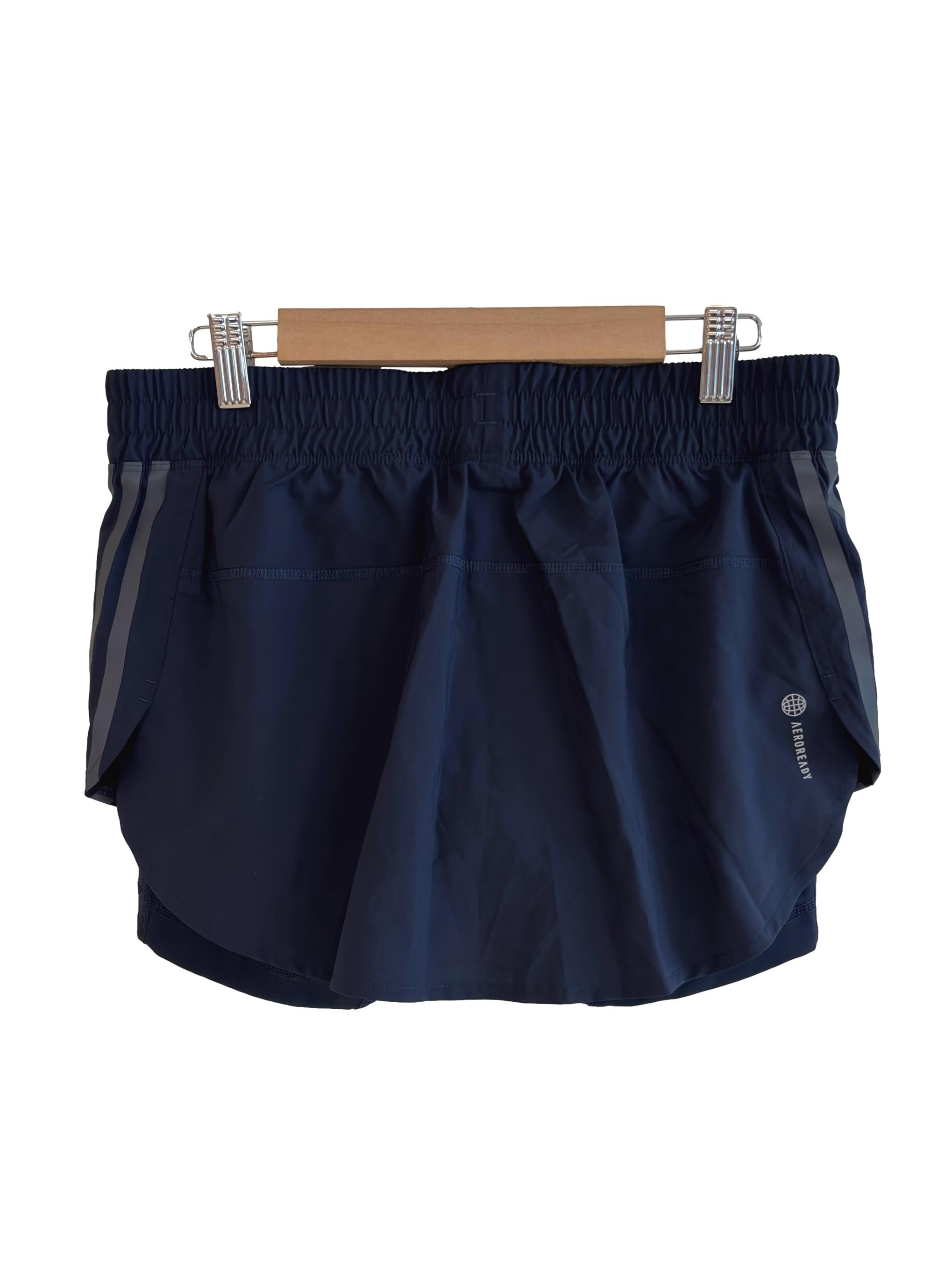 Navy Blue Running Skort