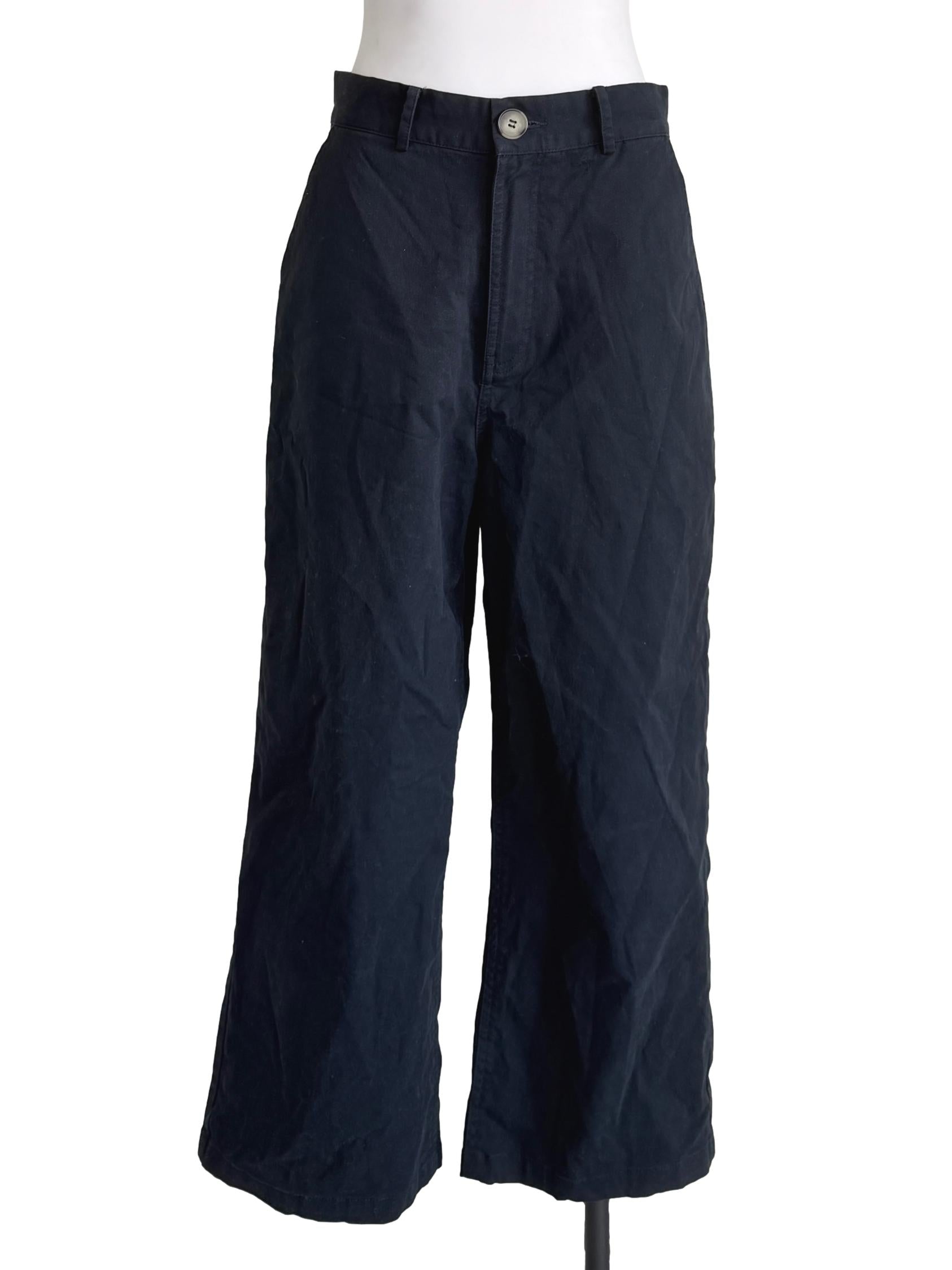 Denim Blue Straight Leg Jeans