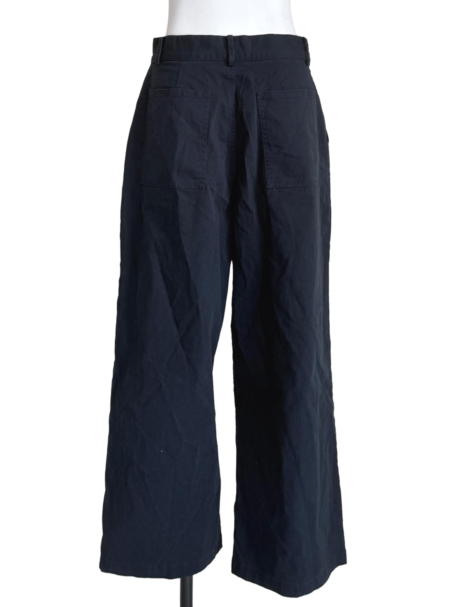 Denim Blue Straight Leg Jeans