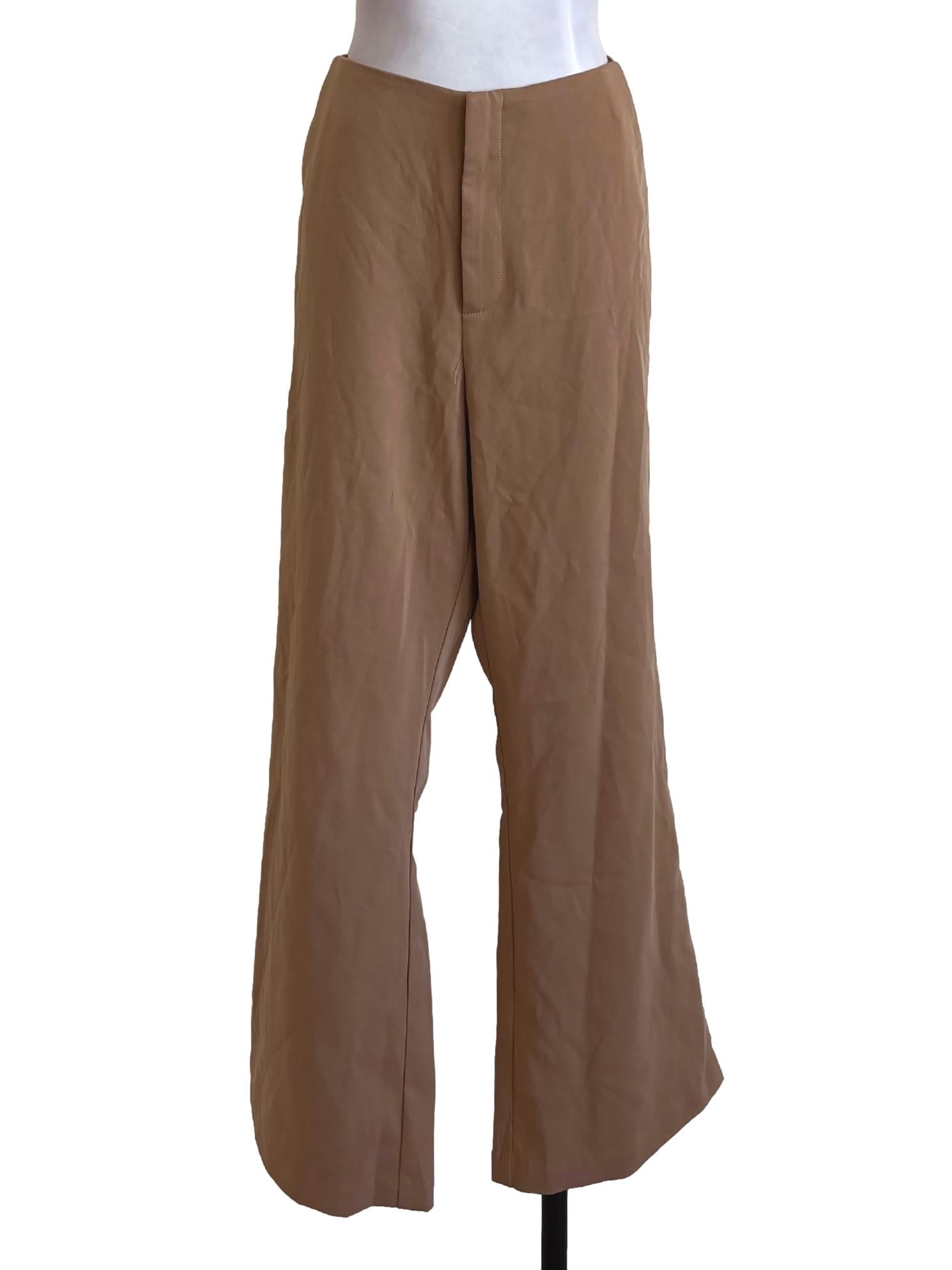 Peanut Brown Flare Pants