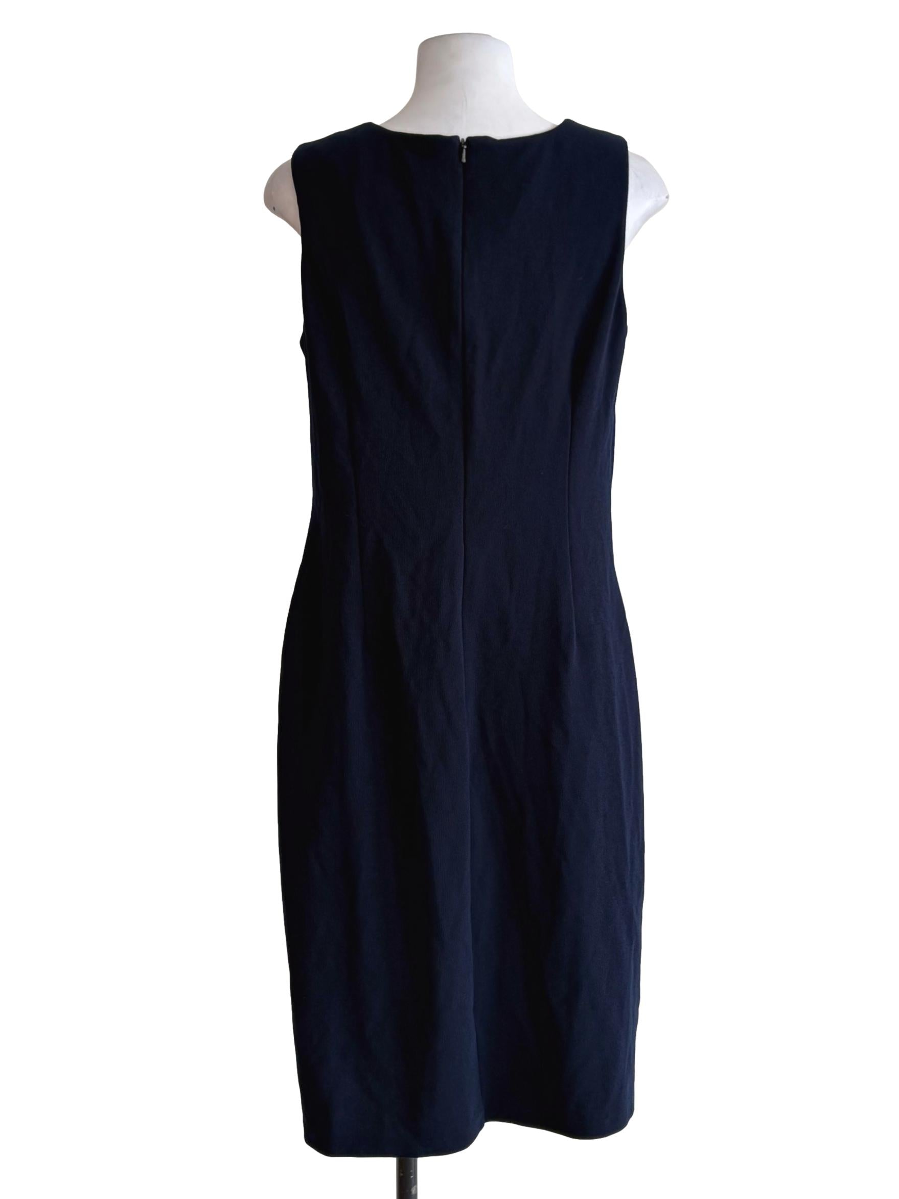 Dark Blue Side Ruched Bodycon Dress