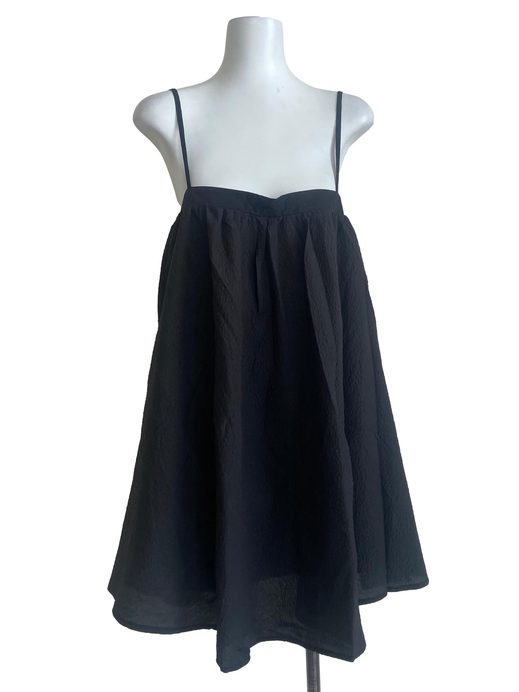 Black Apron Dress