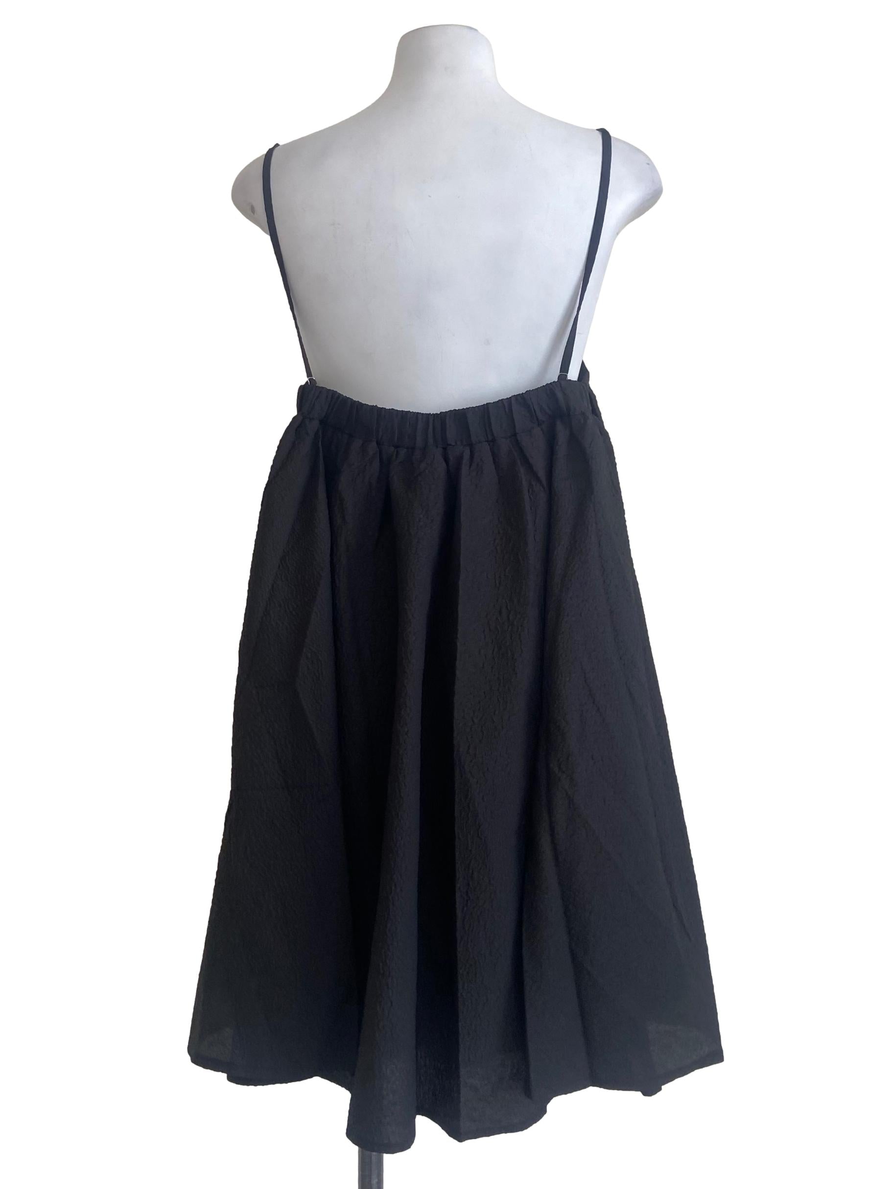 Black Apron Dress
