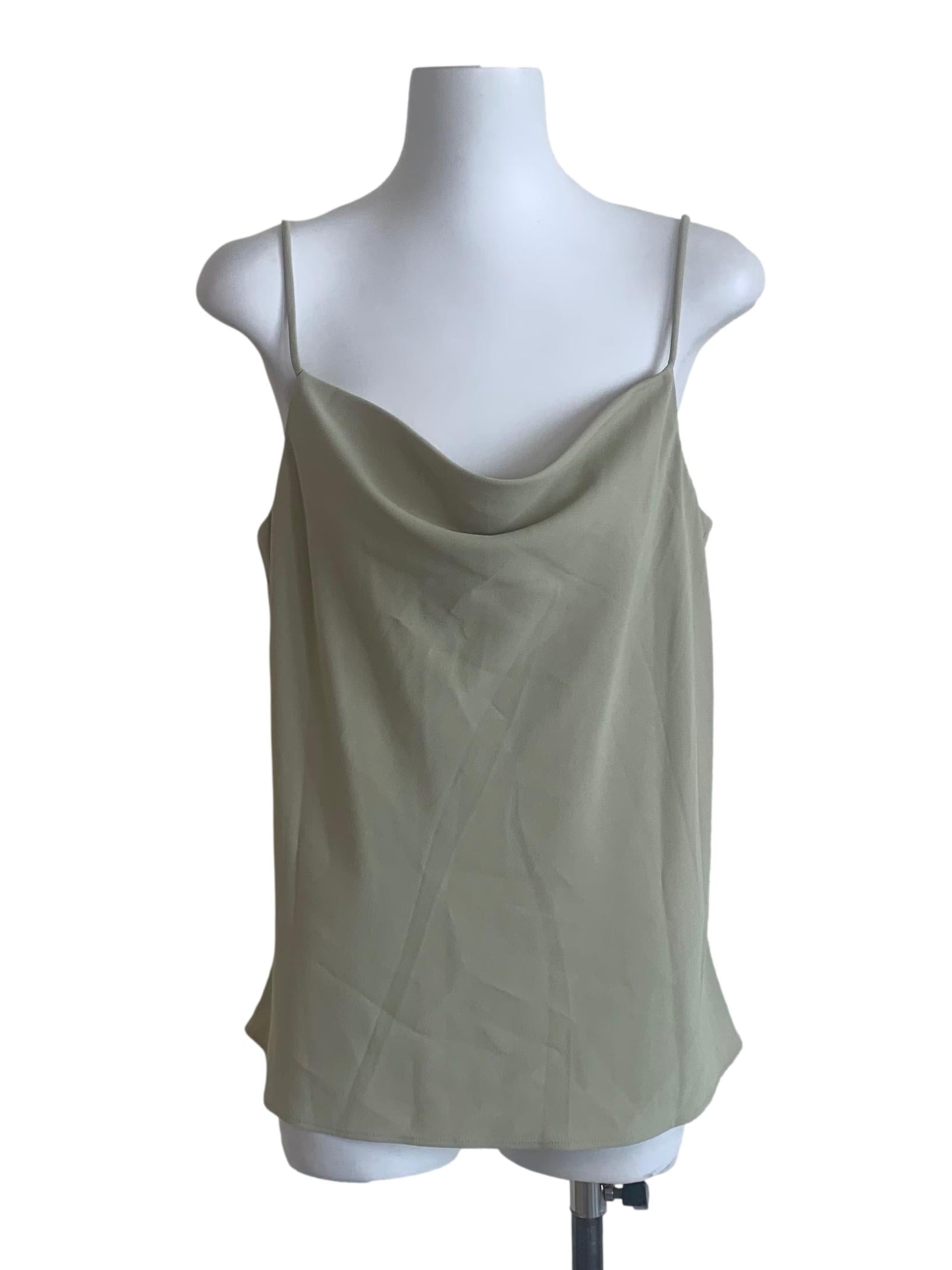 Green Cowl Neck Cami Top OSN