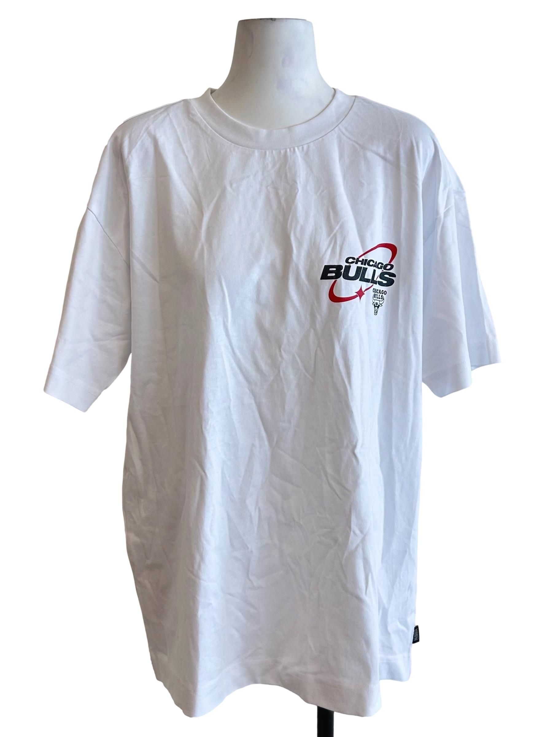White Chicago Bulls Graphic T-Shirt