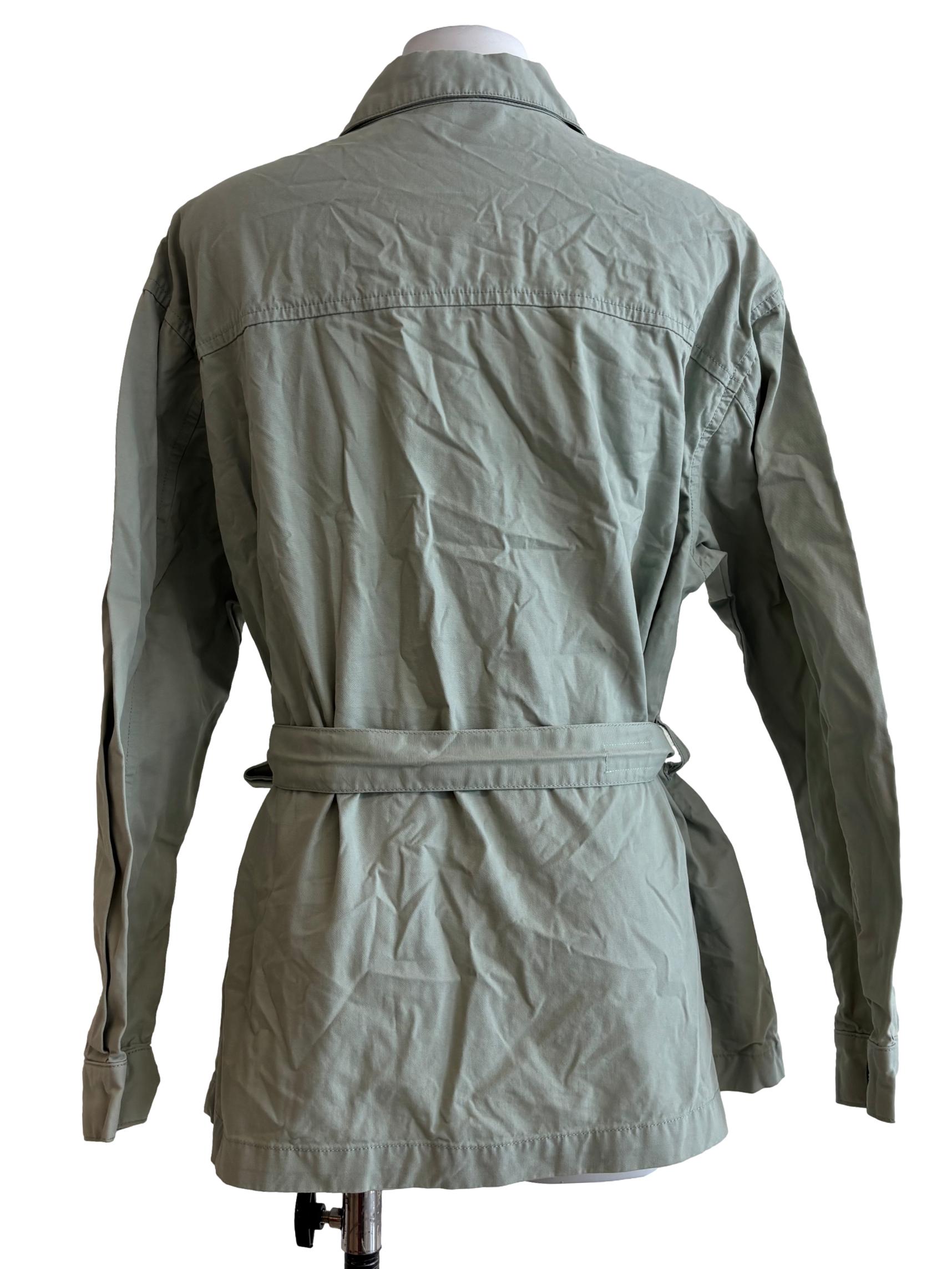 Sage Green Buttoned Shirt