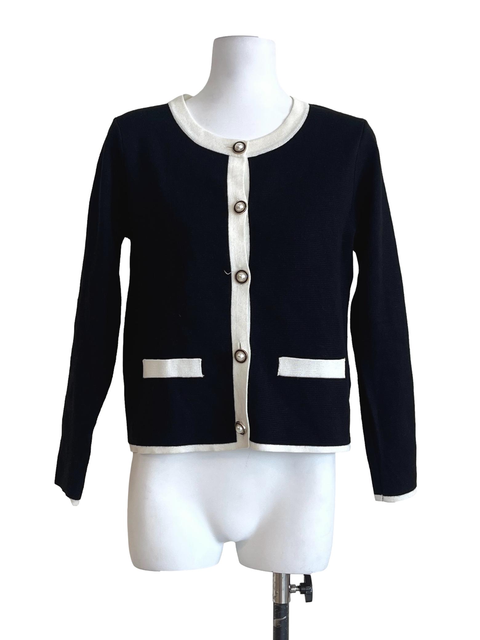 Pitch Black Halter Long Sleeve Cardigan