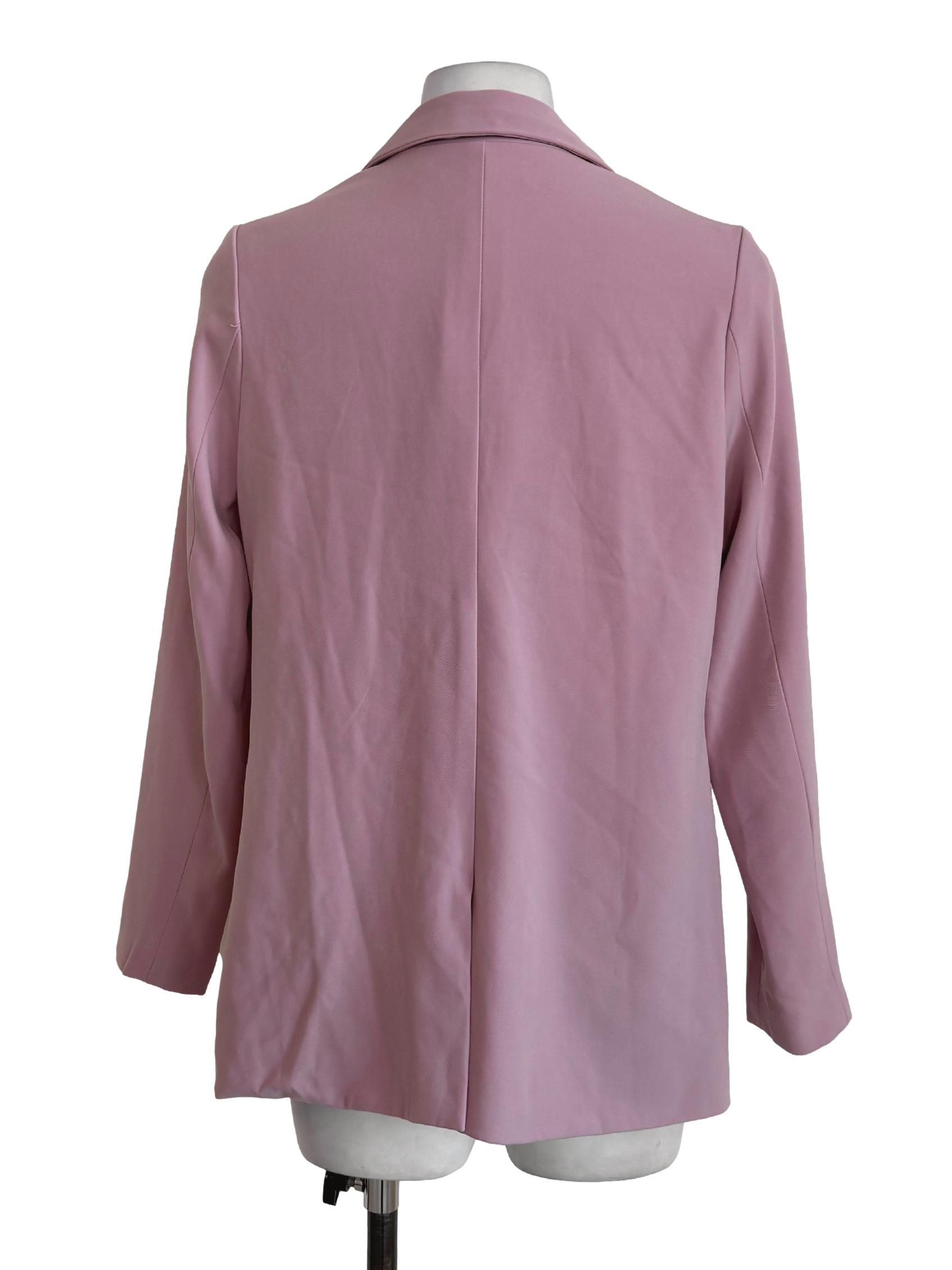 Taffy Pink Double Breasted Blazer