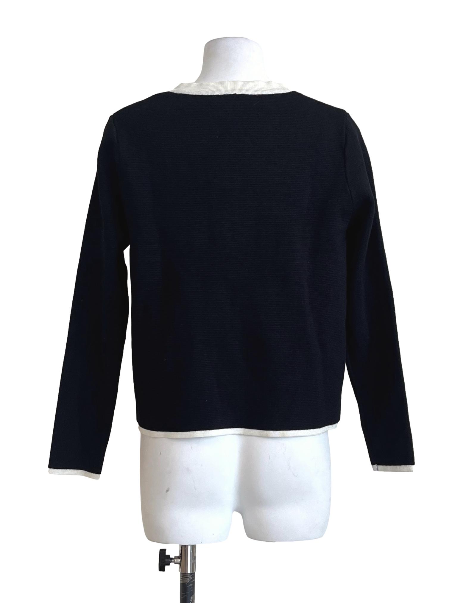 Pitch Black Halter Long Sleeve Cardigan