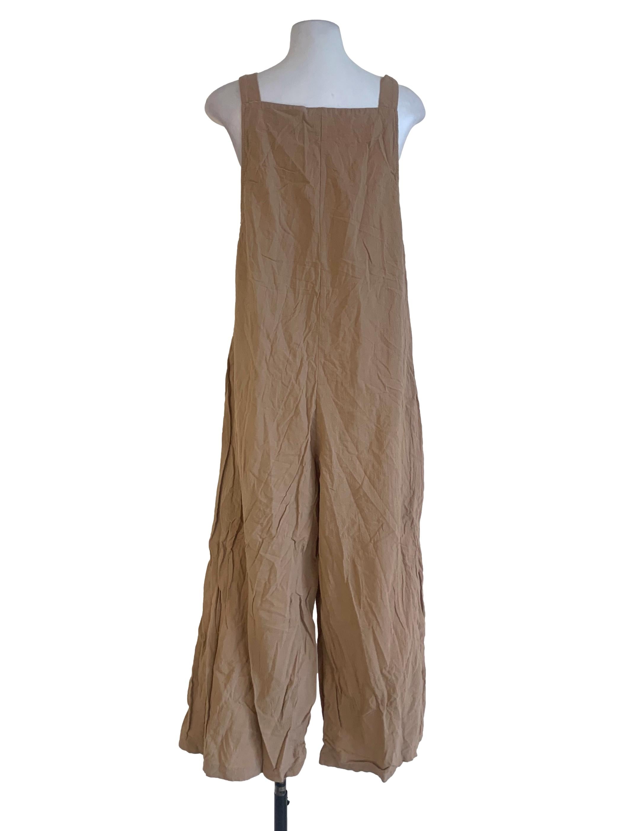 Hazelnut Brown Jumpsuit