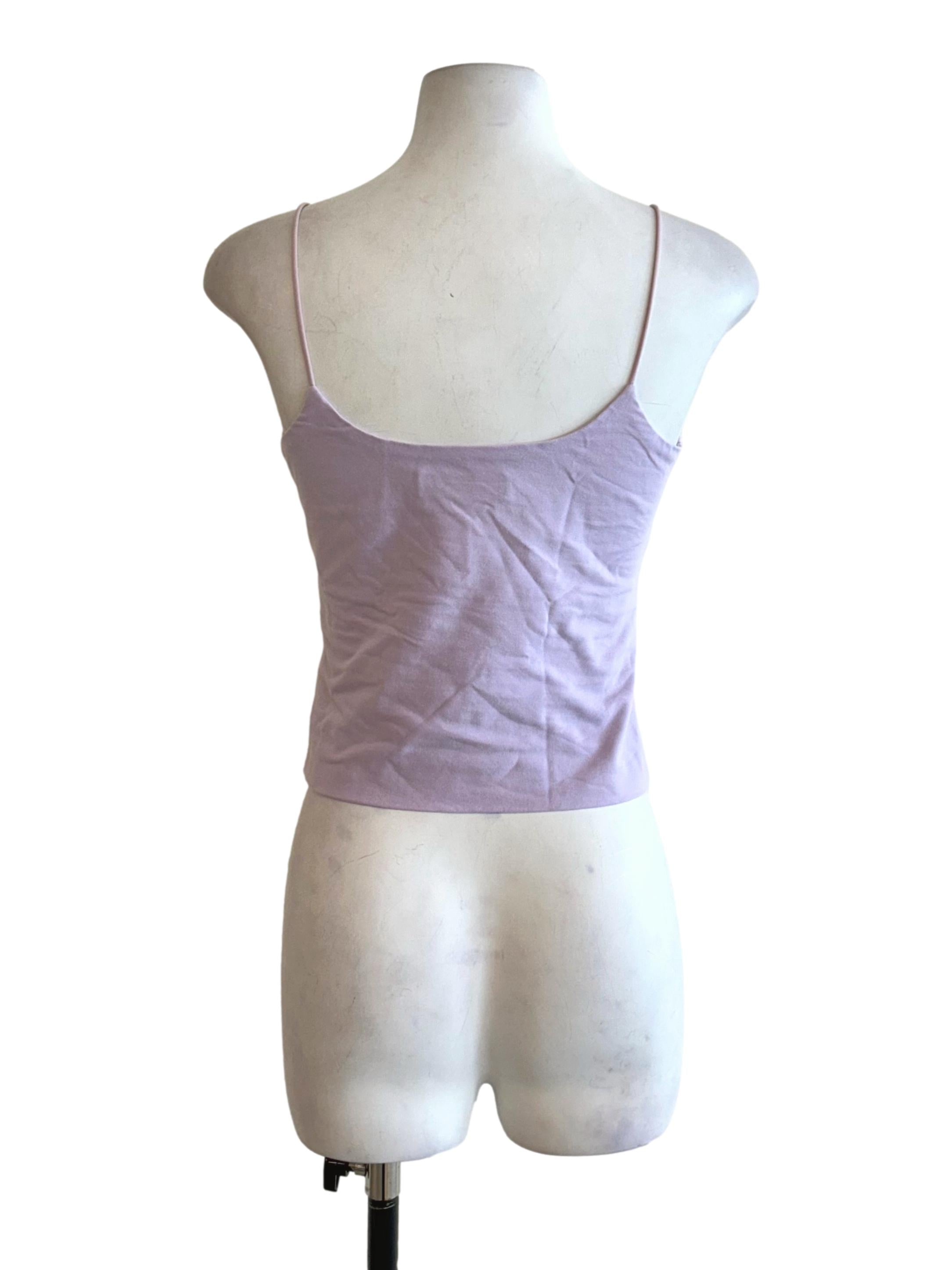Lavender Purple Spaghetti Strap Cami Top