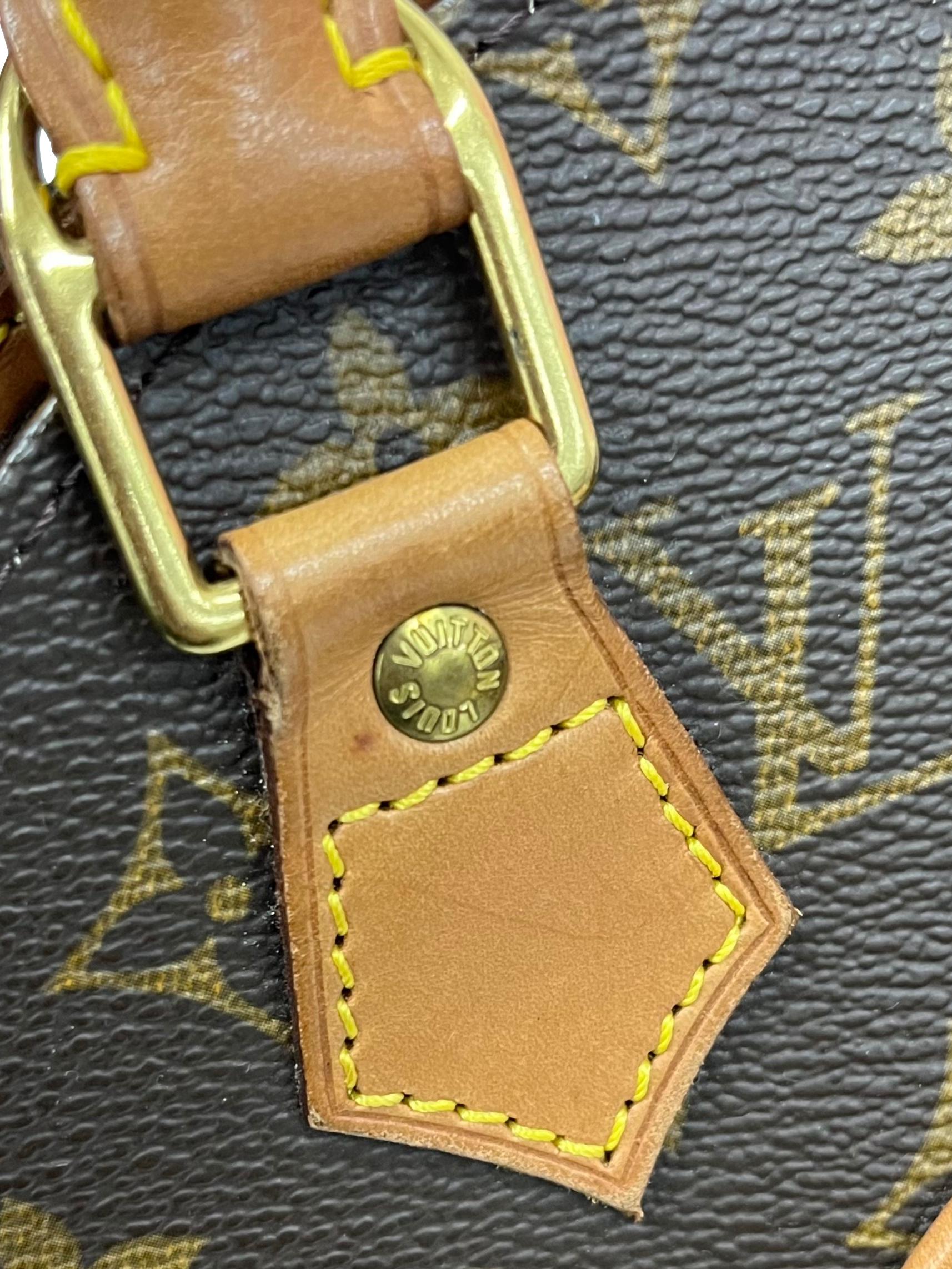 Brown Monogram Round Handbag