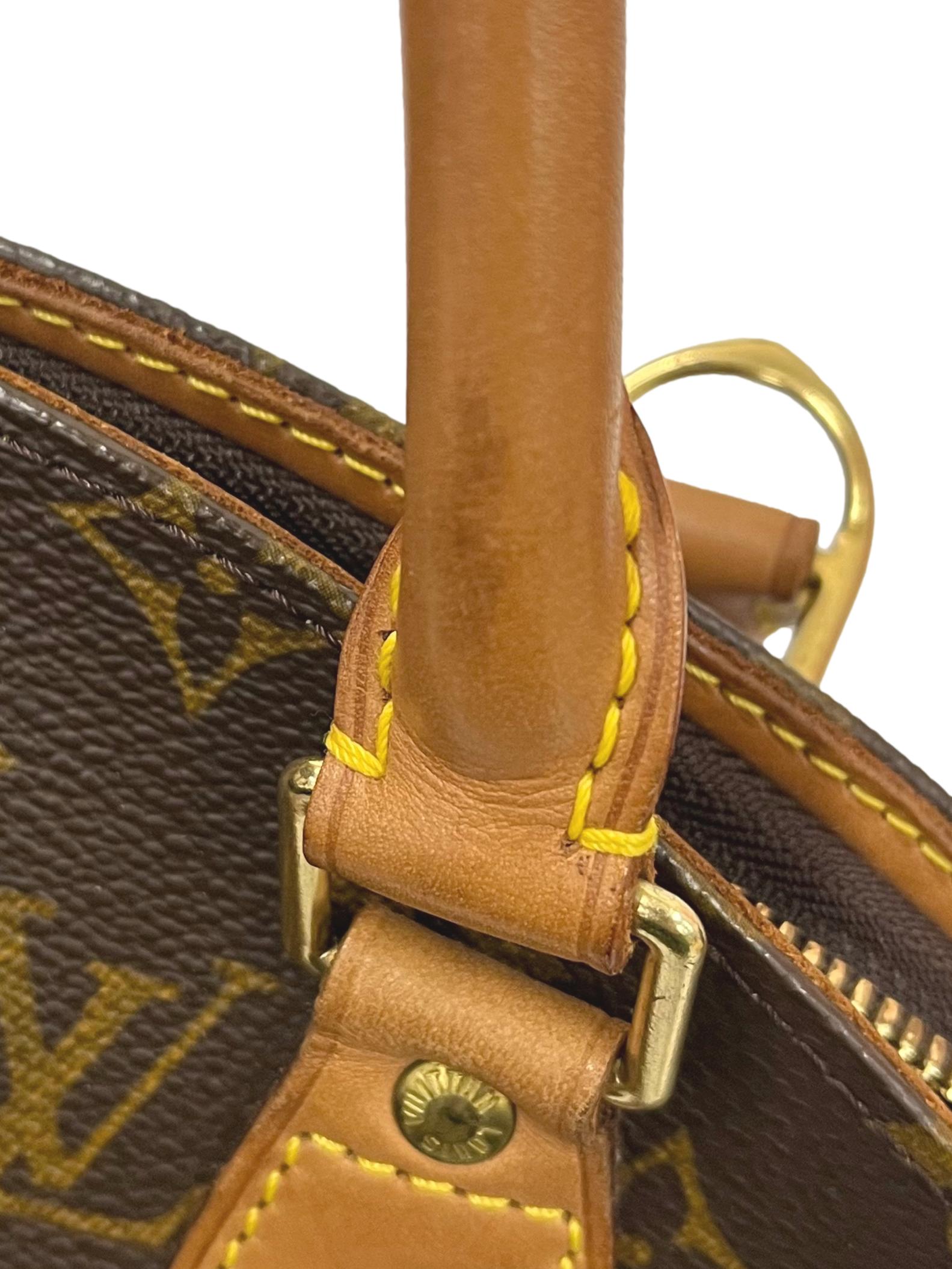 Brown Monogram Round Handbag