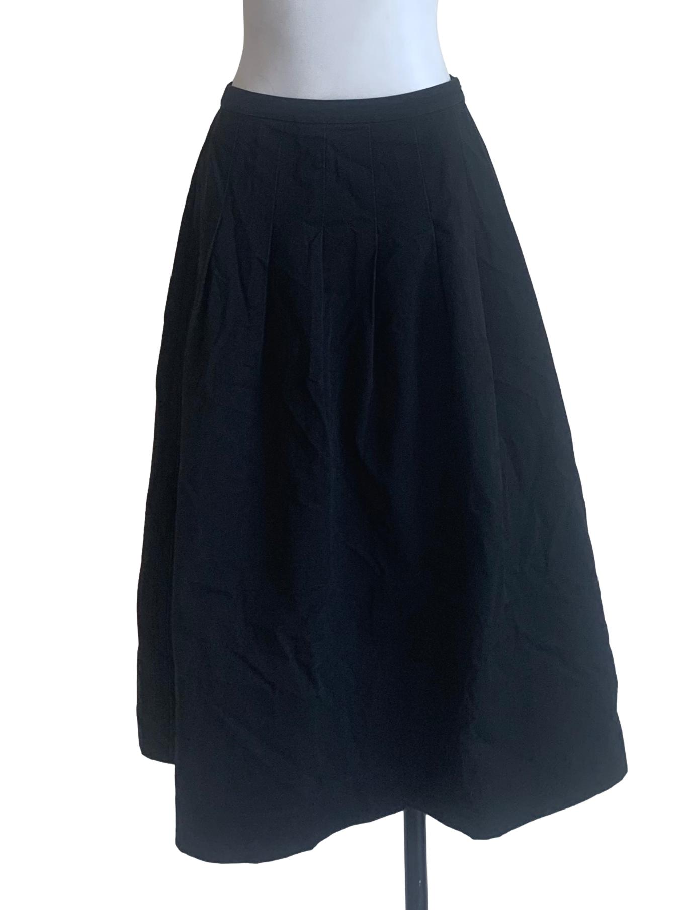 Classic Pleated Midi Skirt OSN
