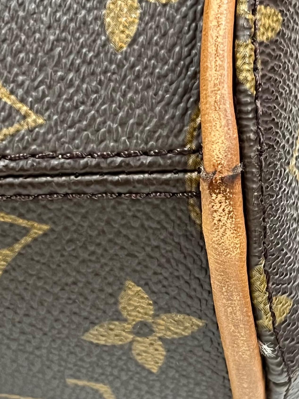 Brown Monogram Round Handbag
