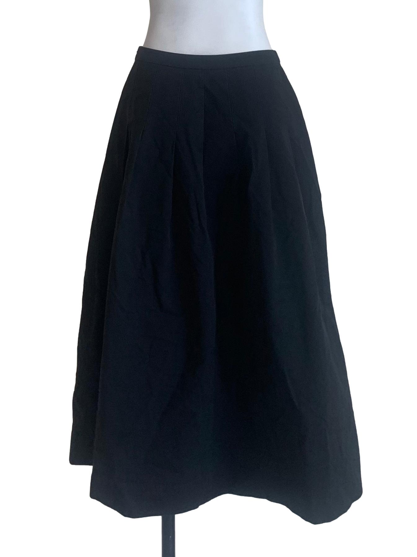 Classic Pleated Midi Skirt OSN