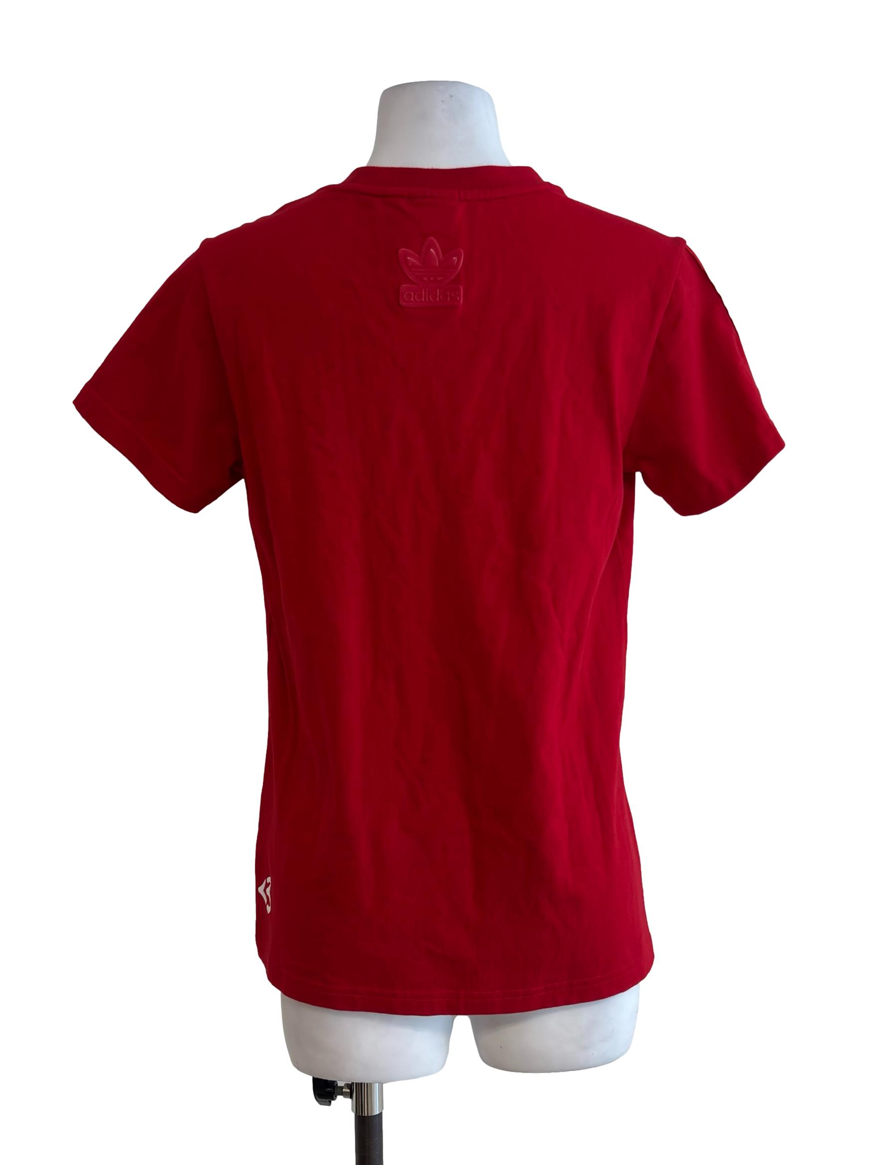 Bright Red Graphic Regular Tee