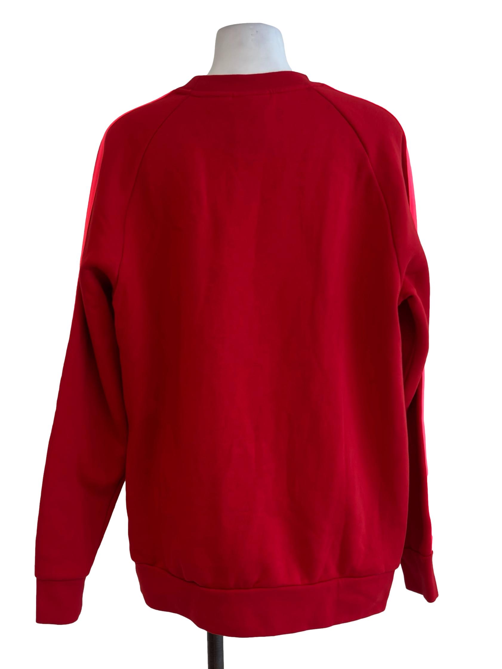 Bright Red Logo Sweater