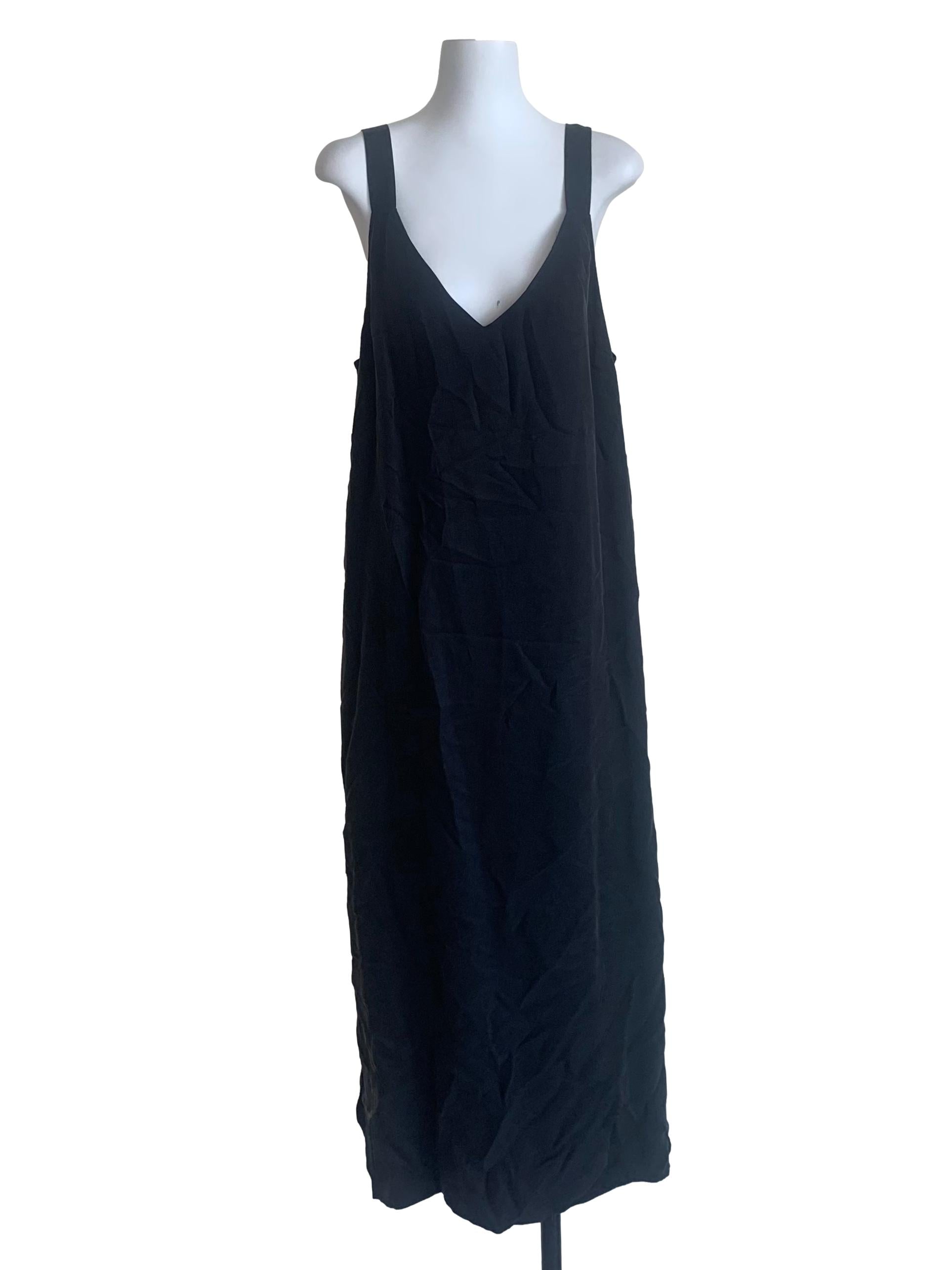 Berry Blue Deep V Neck Dress STH