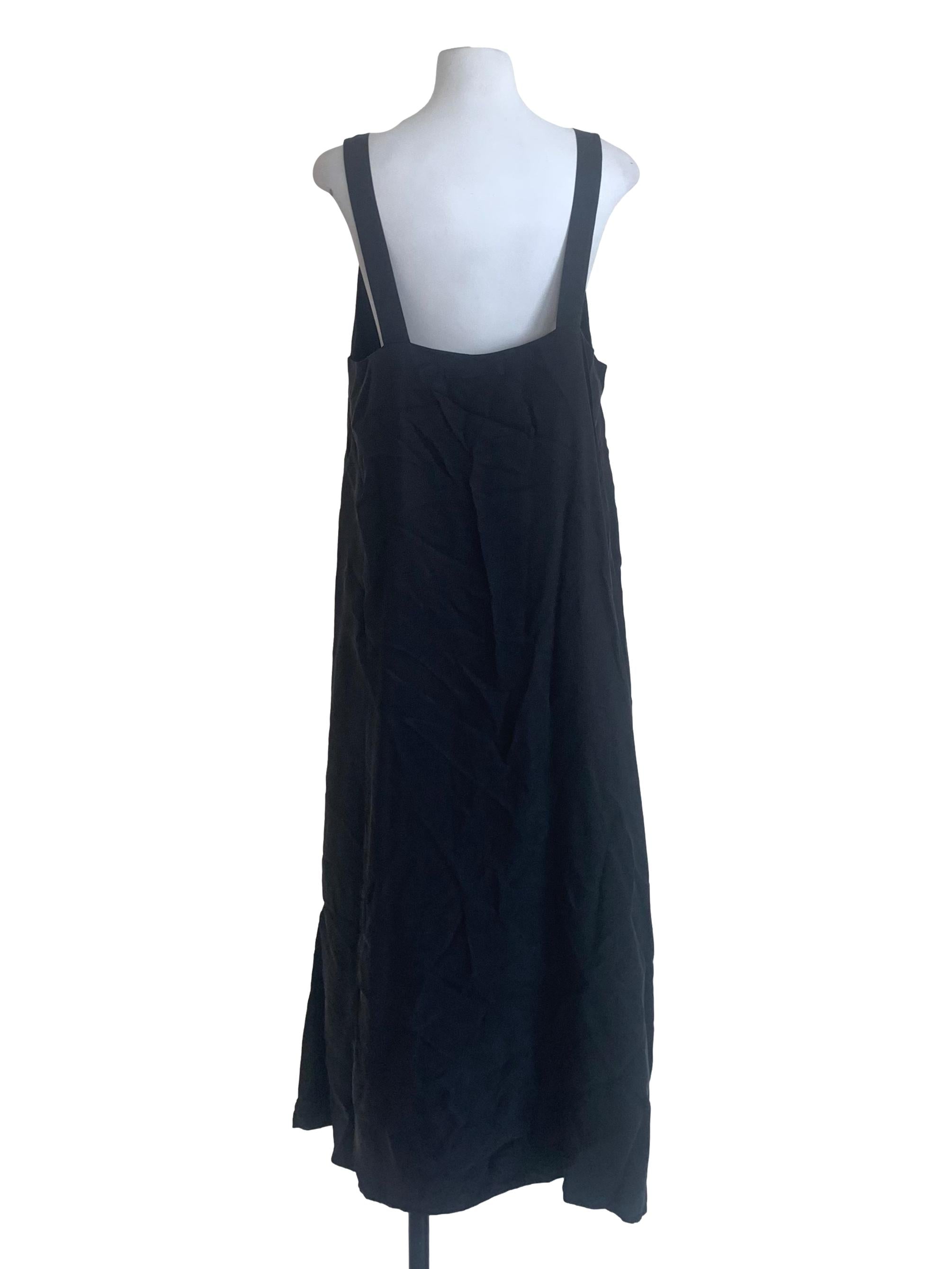 Berry Blue Deep V Neck Dress STH