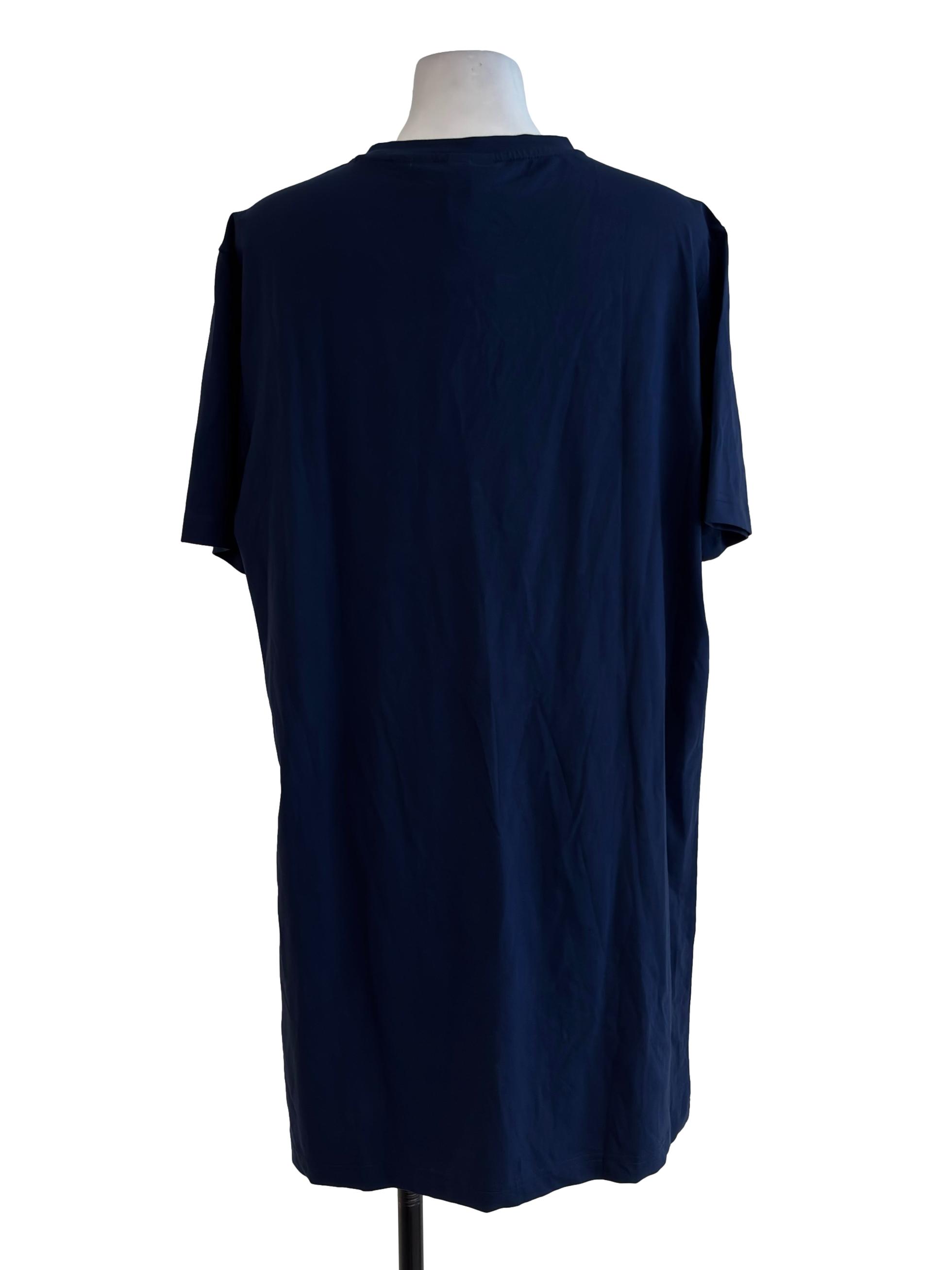 Collegiate Navy Logo Tee Dress