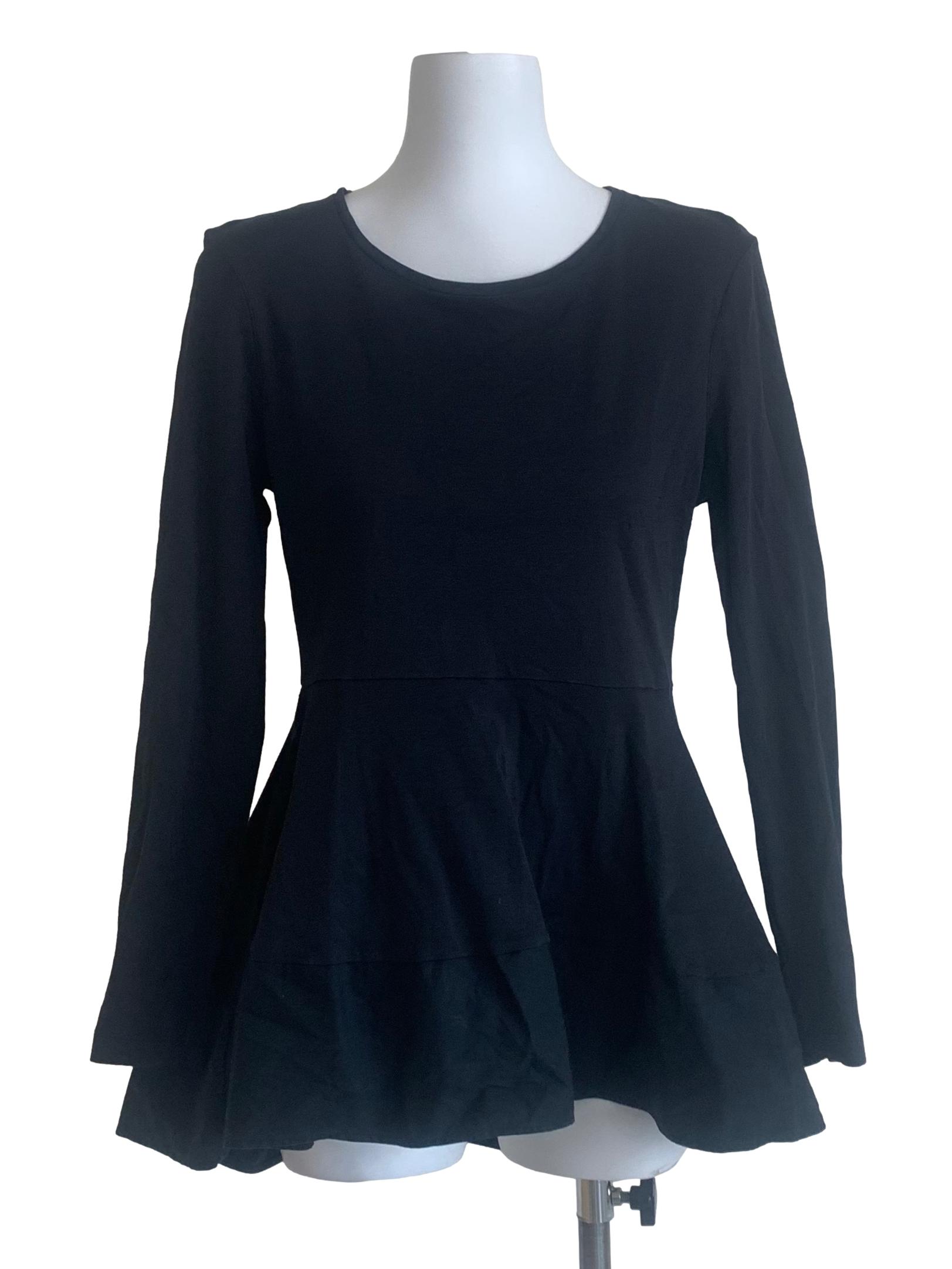 Berry Blue Peplum Top