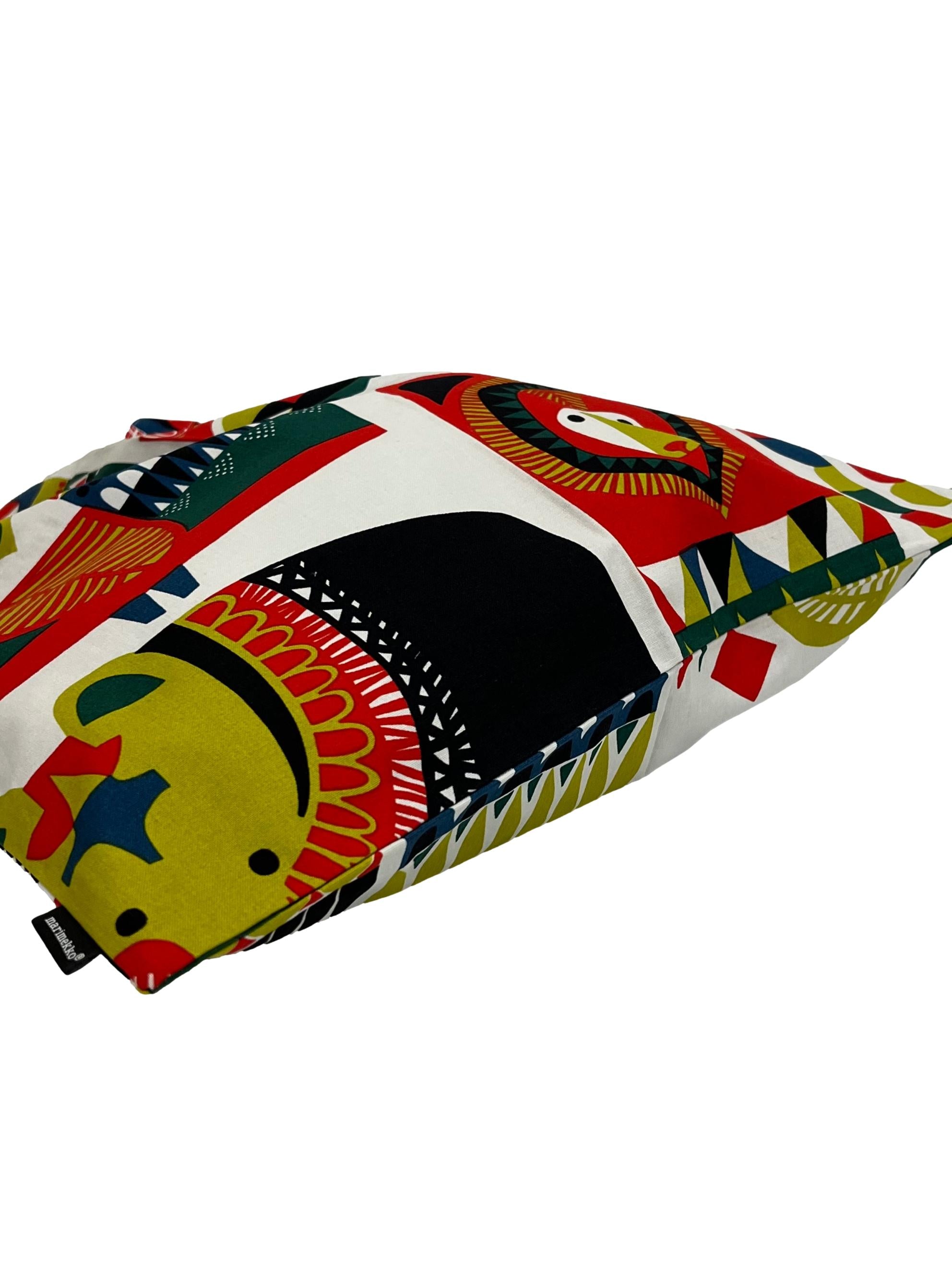 Orange Tribal Kukkuluuruu Kassi Bag