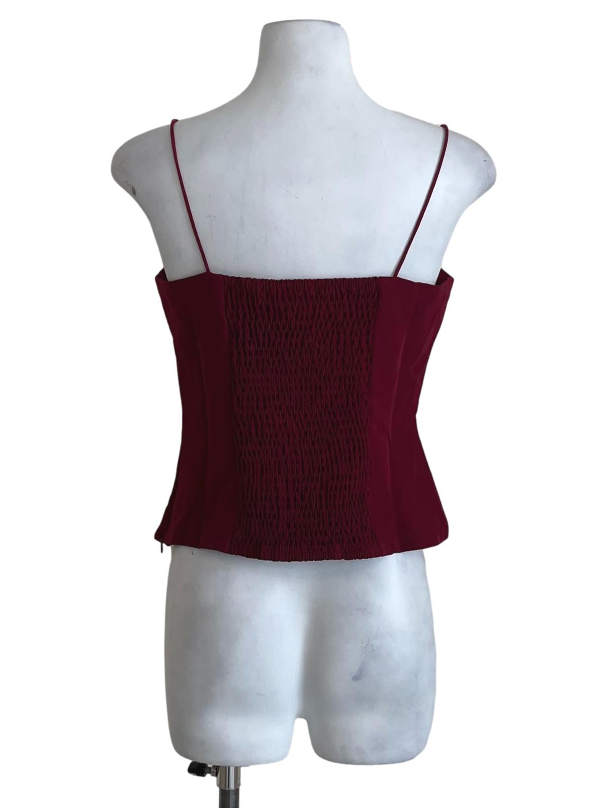 Magenta Spaghetti Strap Top