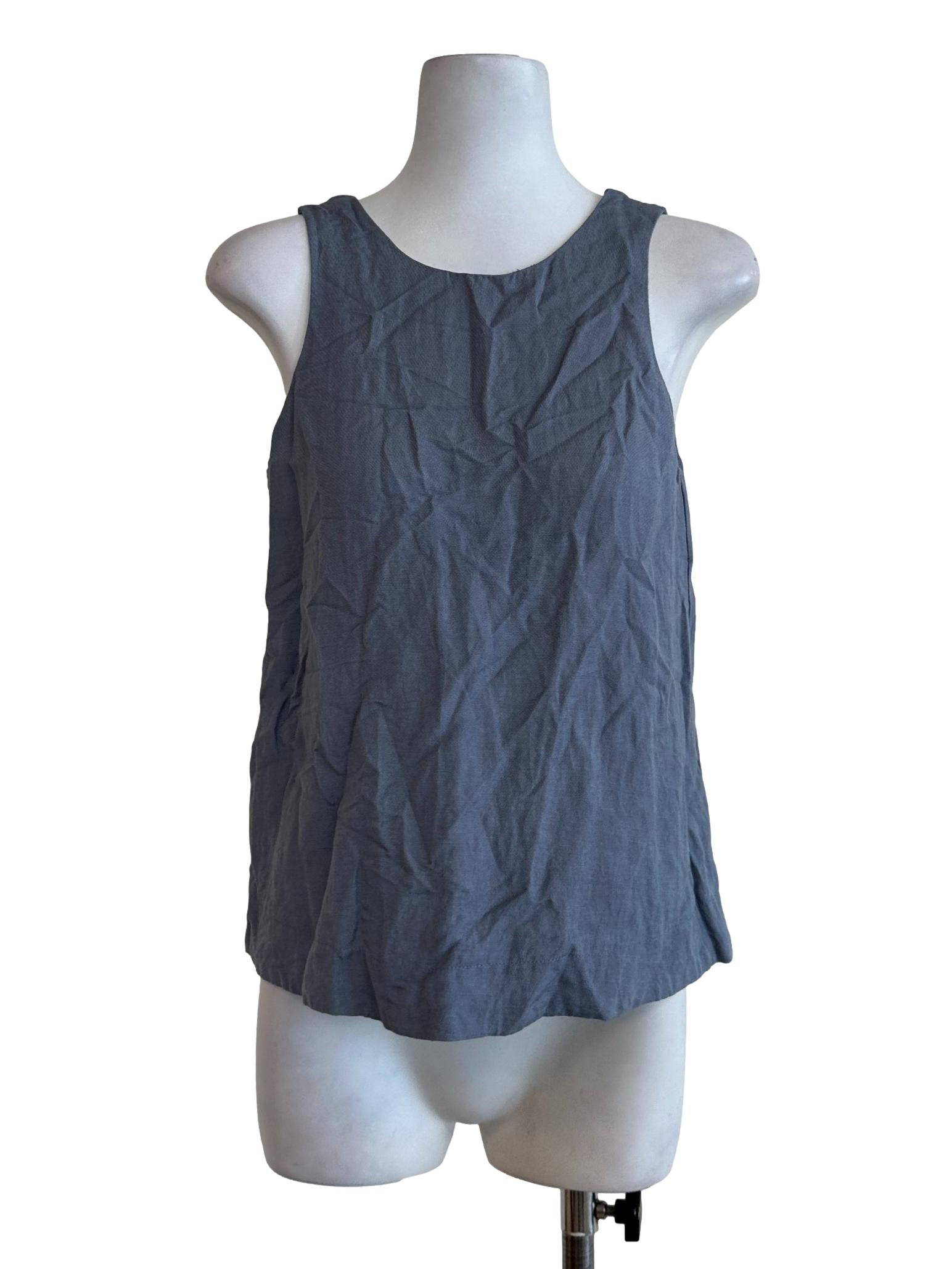 Slate Blue Plain Top