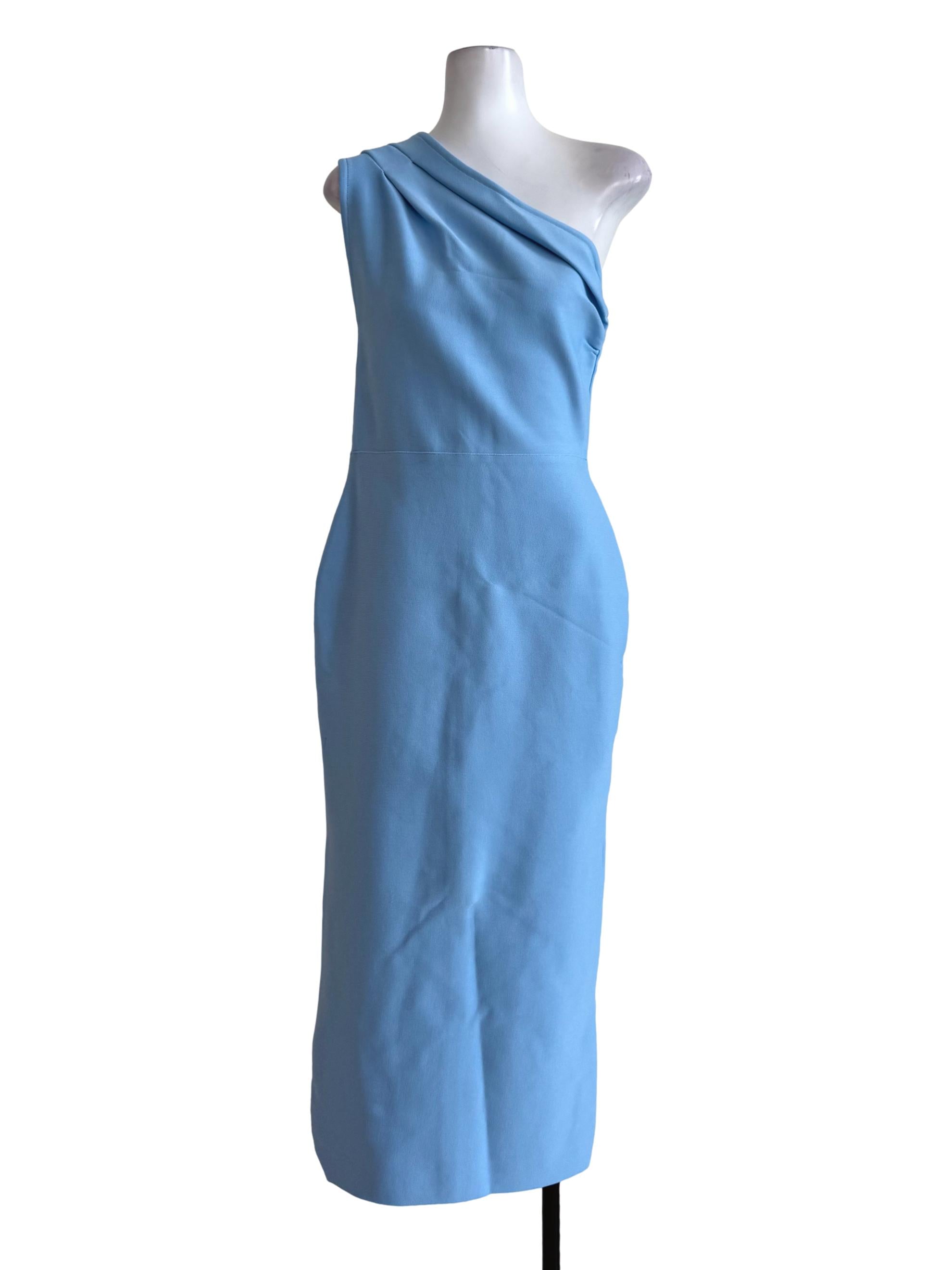 Baby Blue Toga Dress