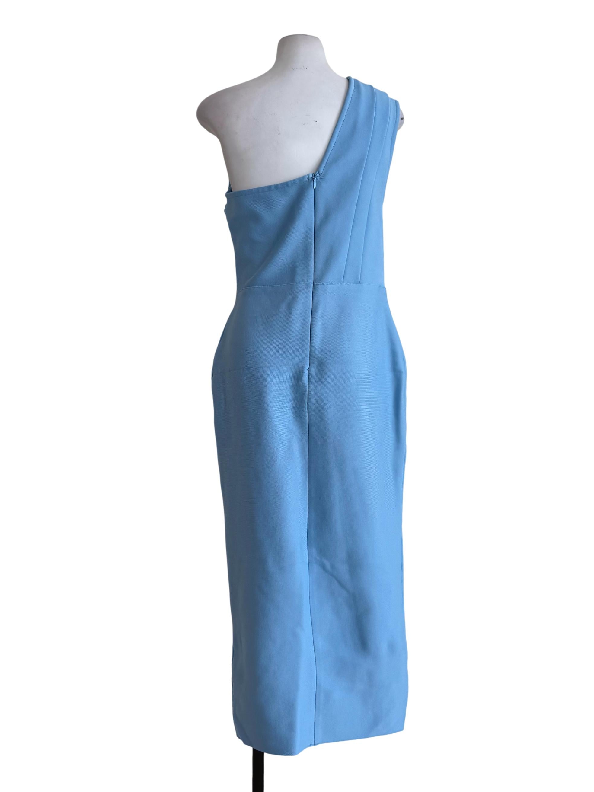 Baby Blue Toga Dress