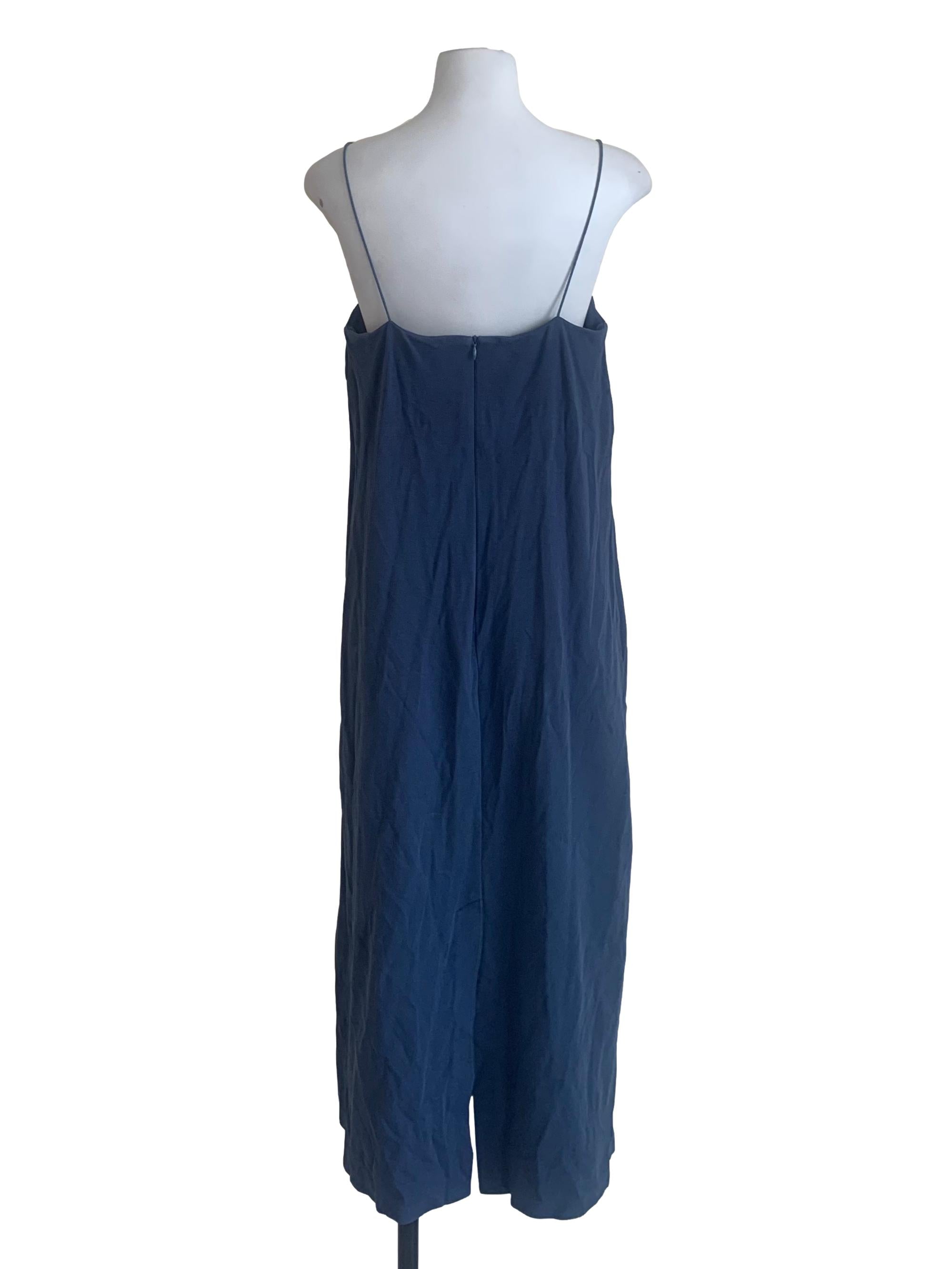 Navy Jersey Slip Dress OSN