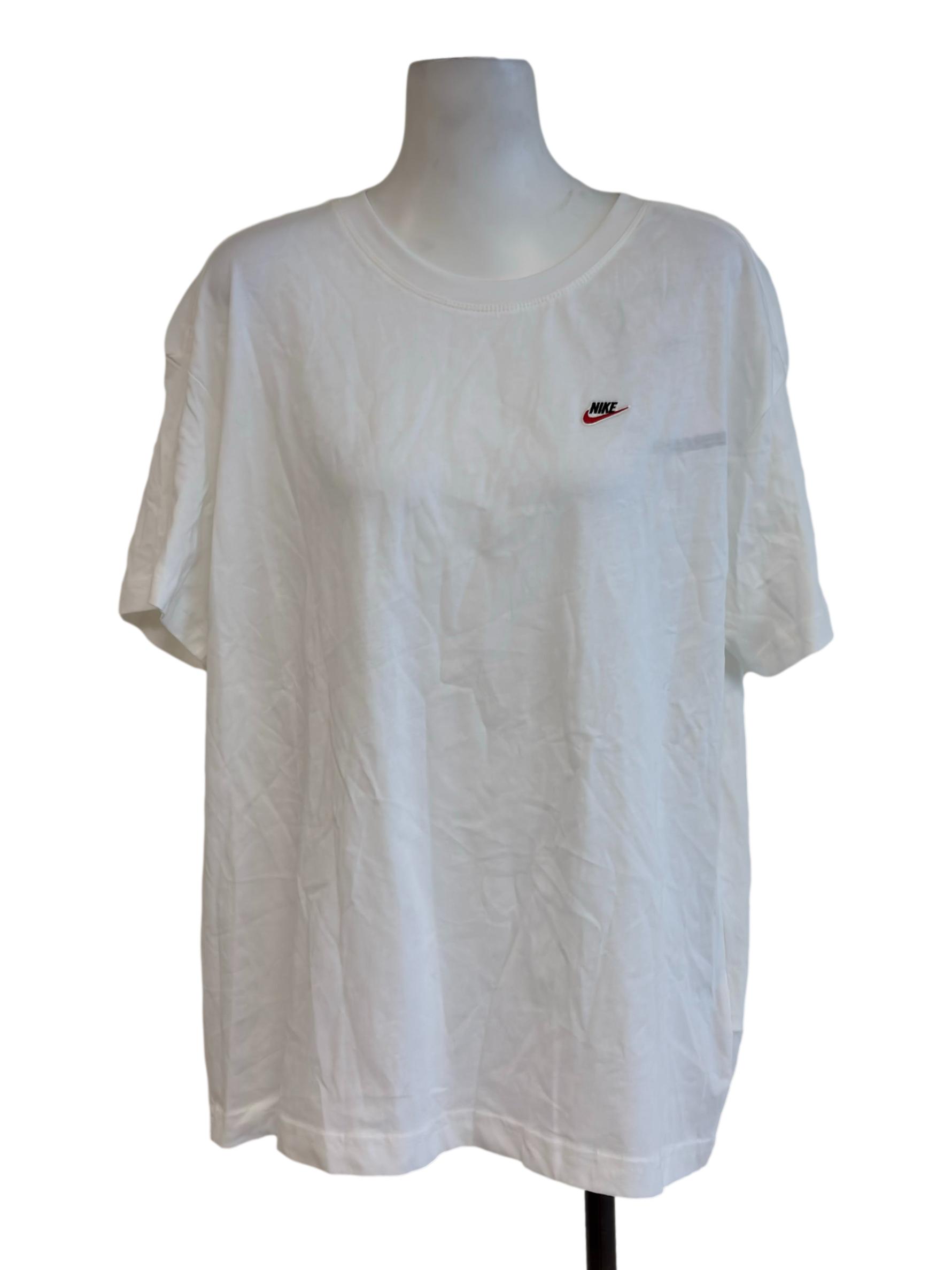 White Loose Fit Regular Tee