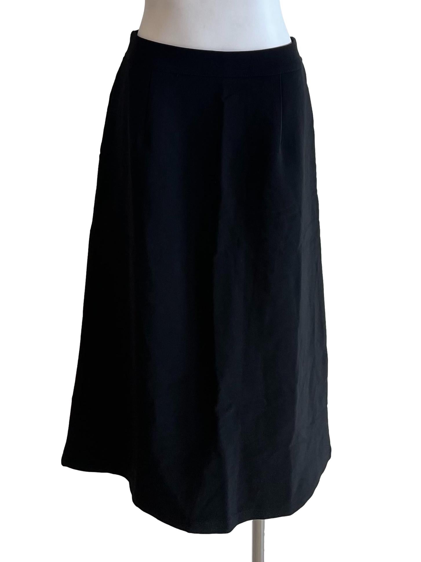 Black A-Line Skirt