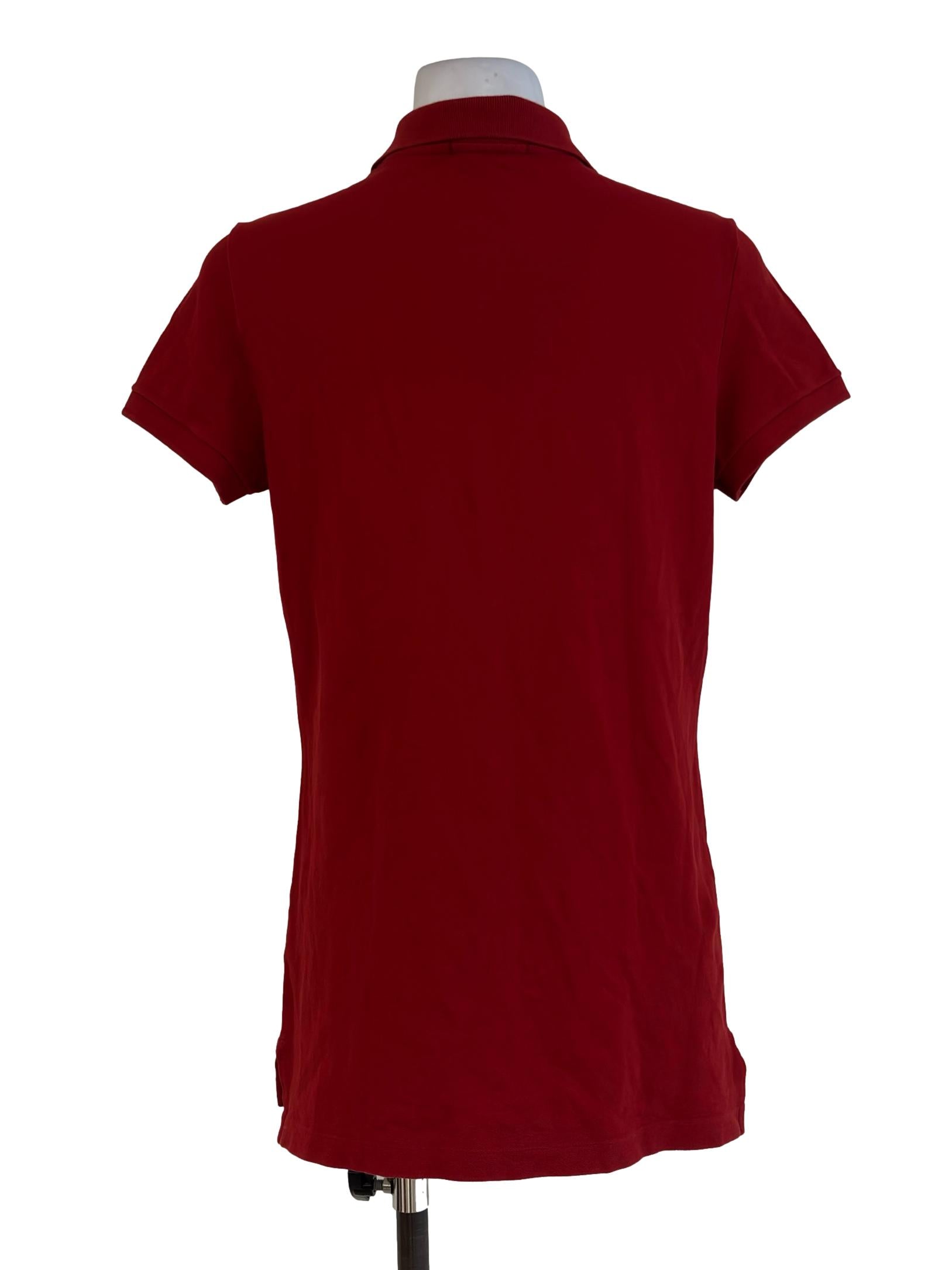Red Logo Polo Tee