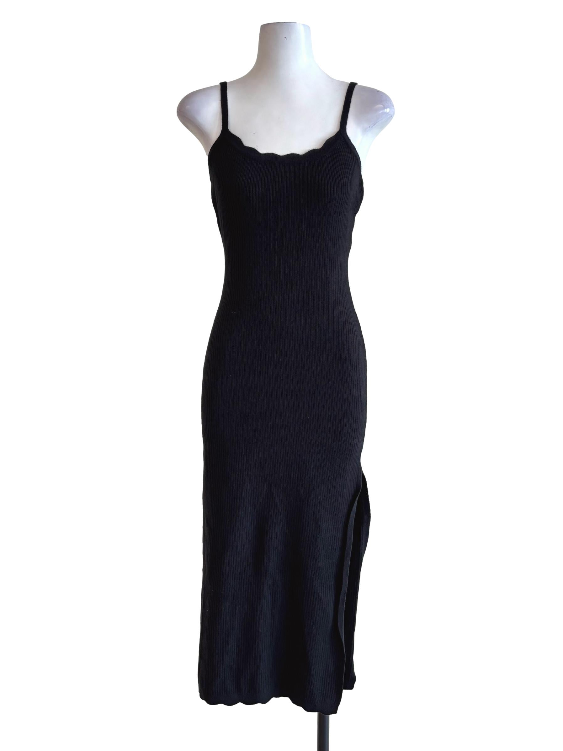 Soft Black Bodycon Dress TCL