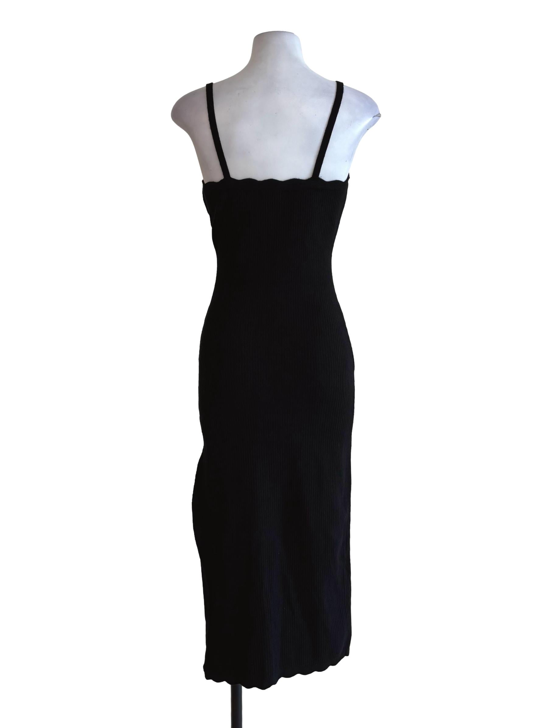 Soft Black Bodycon Dress TCL