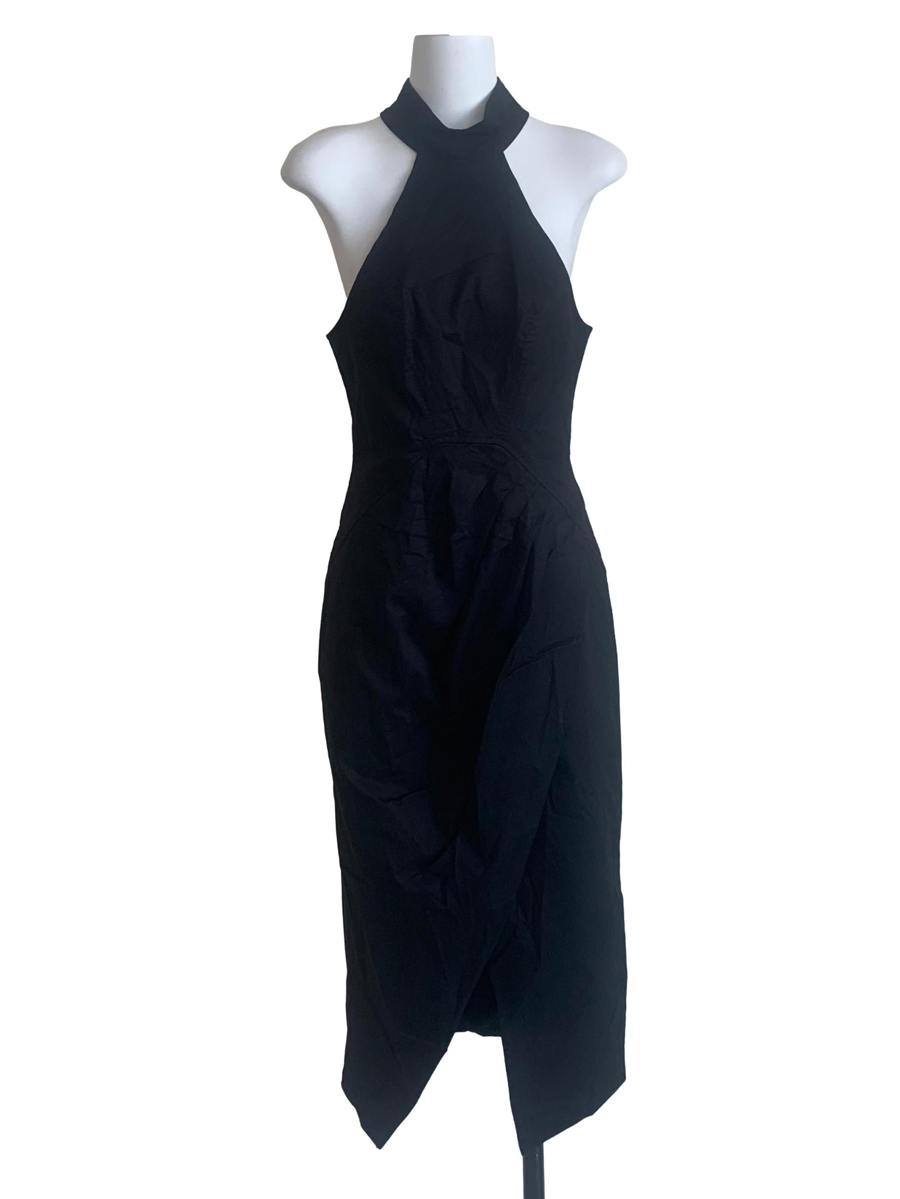 Midnight Black Sheath Dress