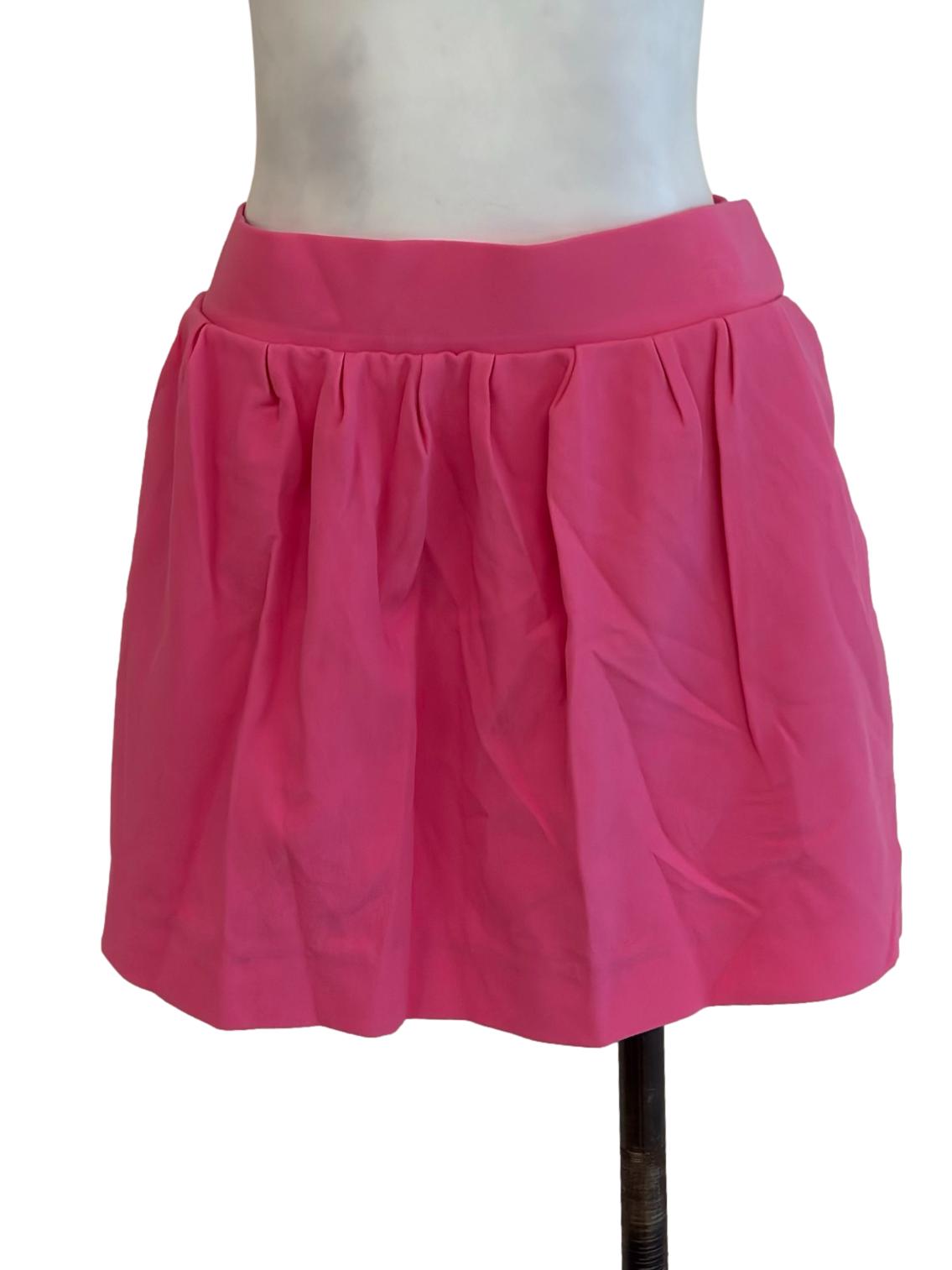 Omarosa Pink Jersey Mini Skirt