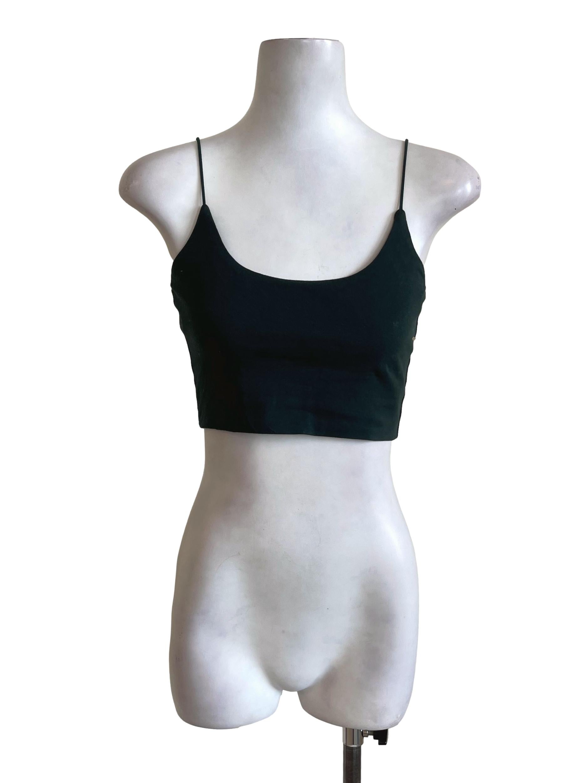 Dark Emerald Green Bralette