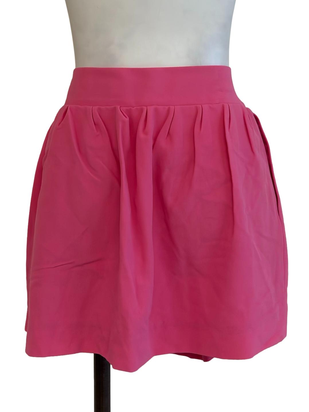 Omarosa Pink Jersey Mini Skirt