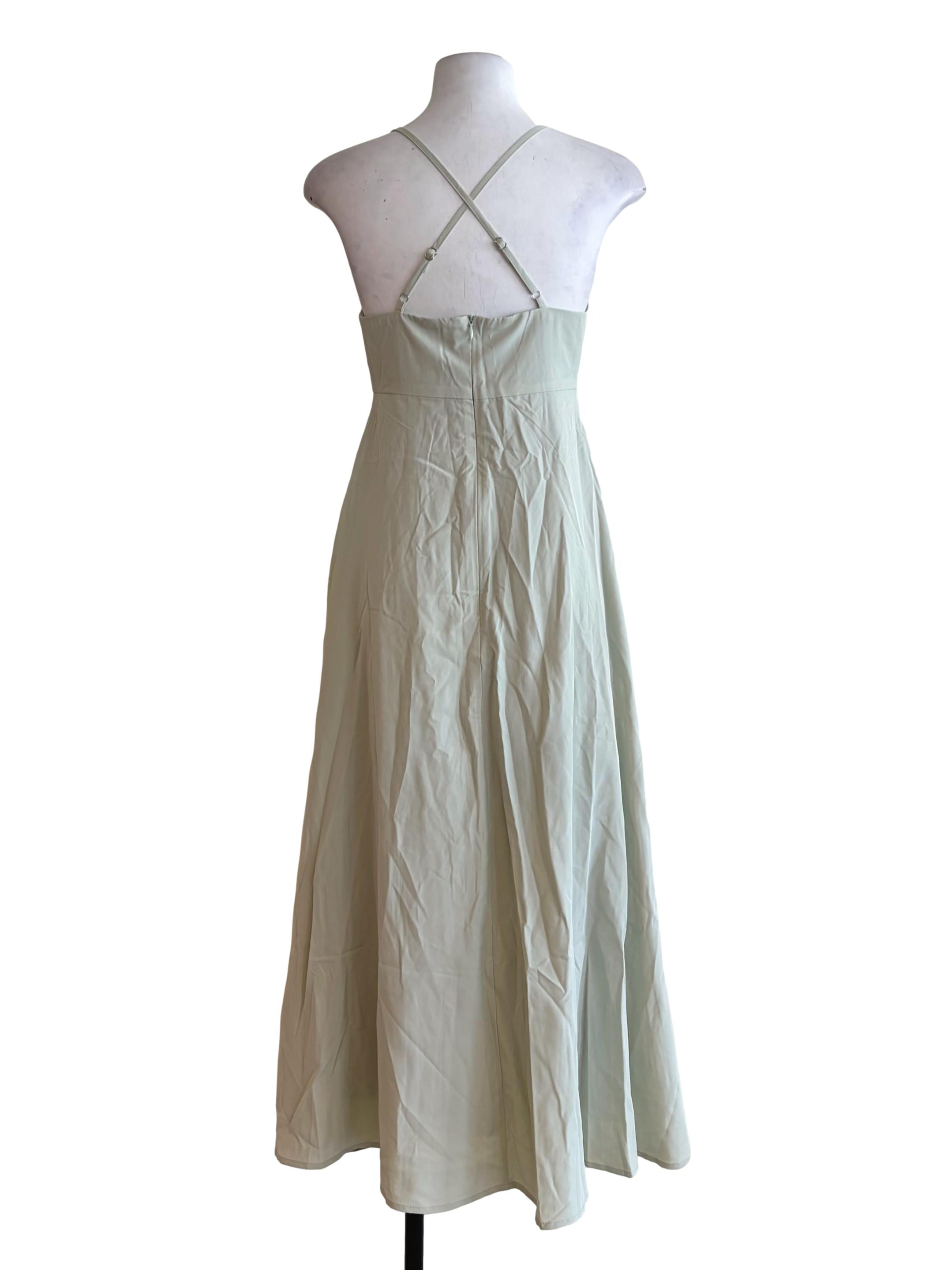 Mint Green A-Line Slip Dress
