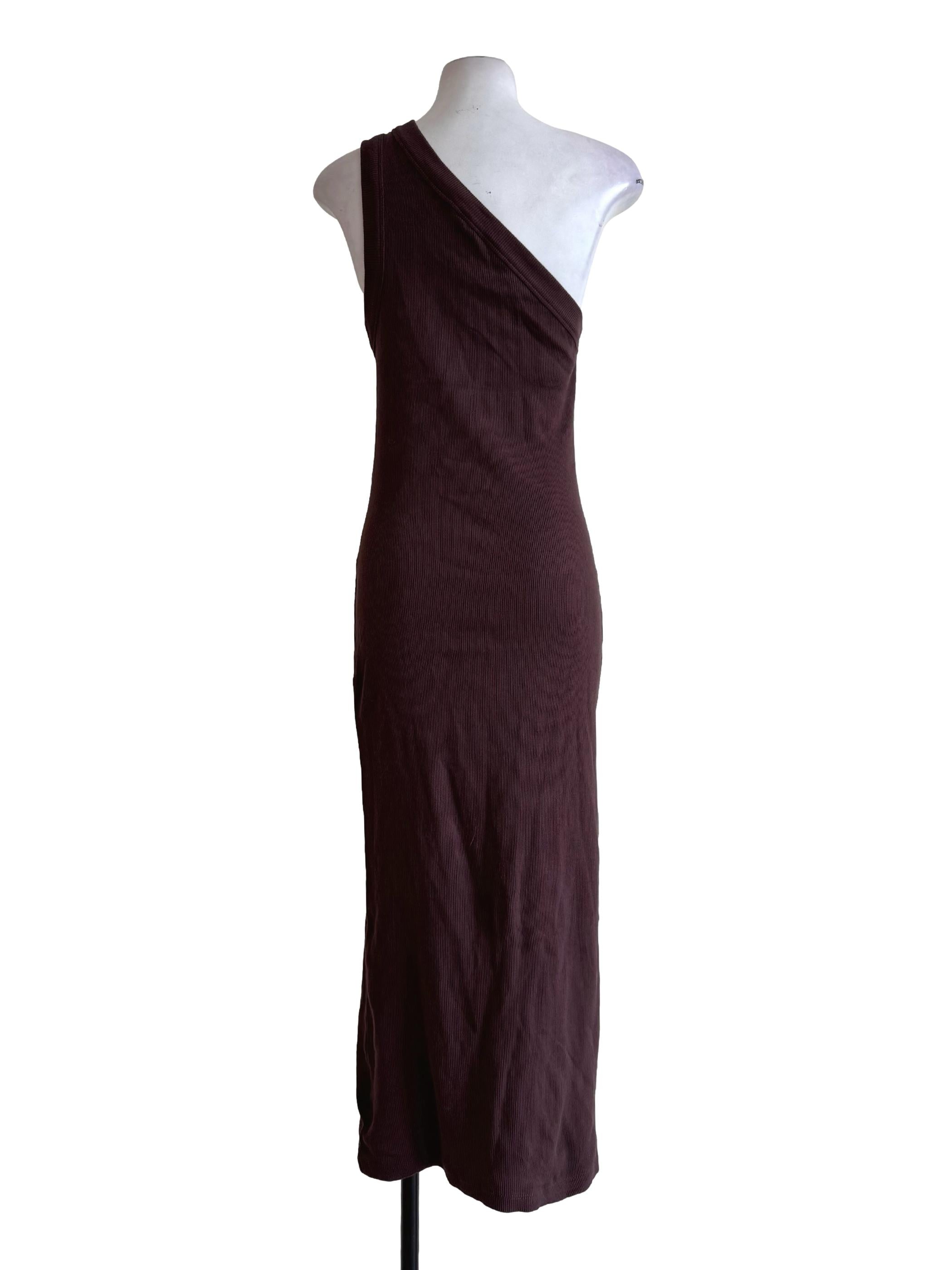 Dark Chocolate Toga Dress