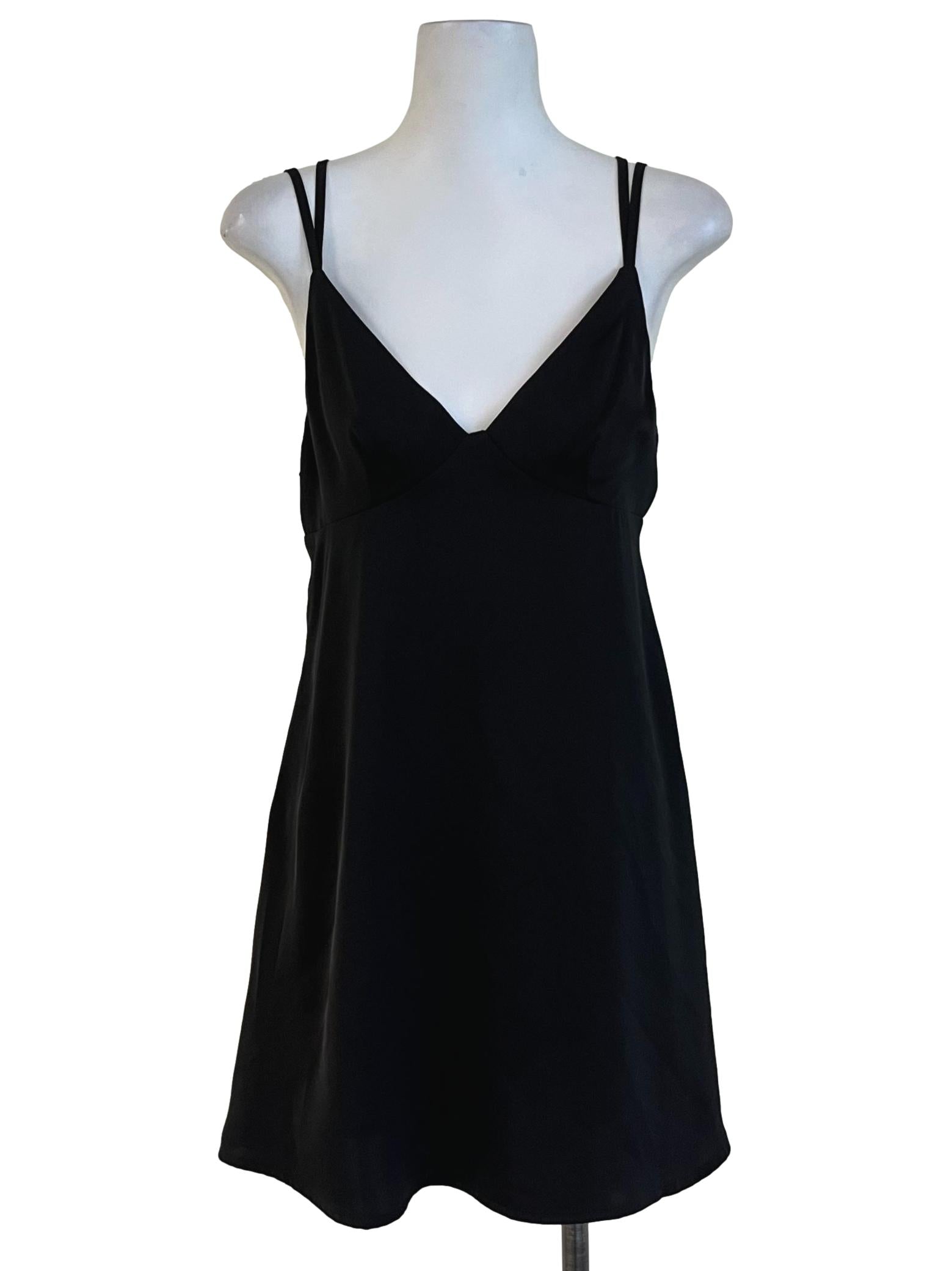 Black Spaghetti Strap Sundress