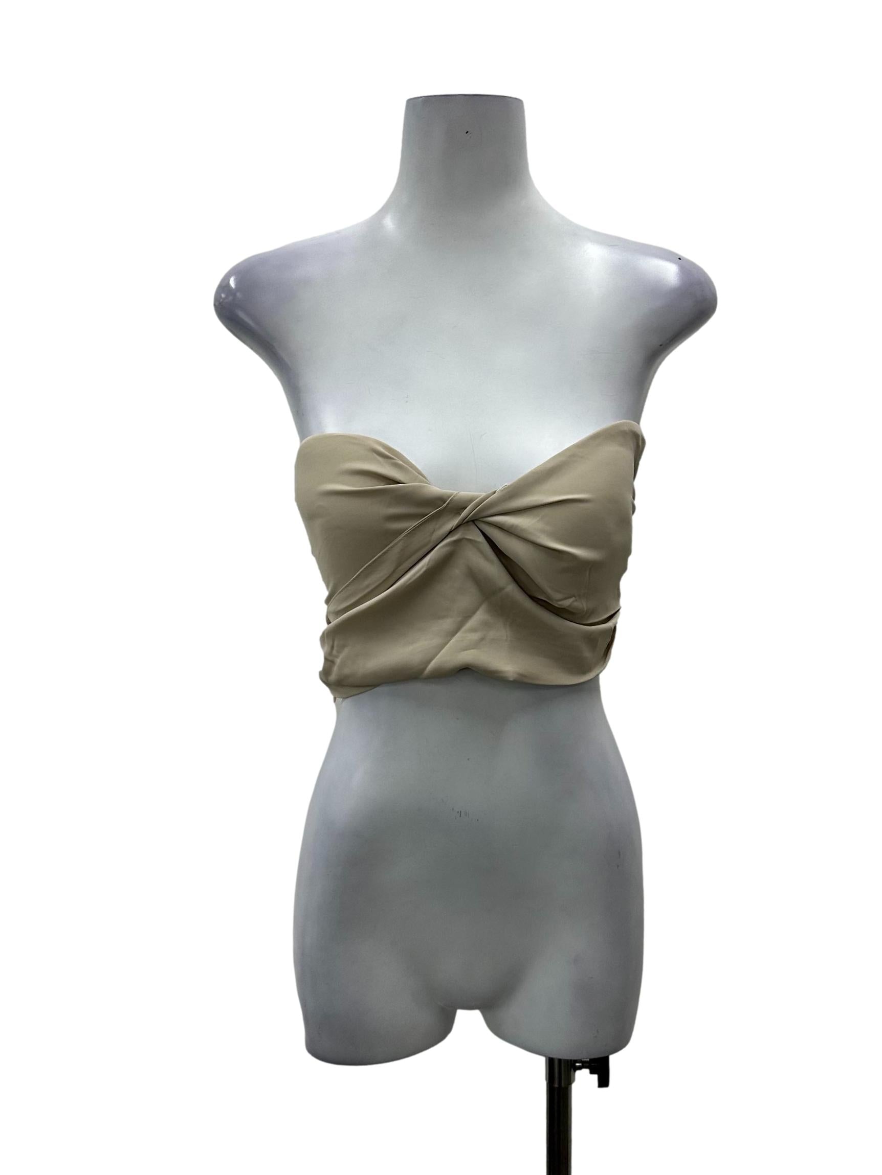 Beige Tube Top