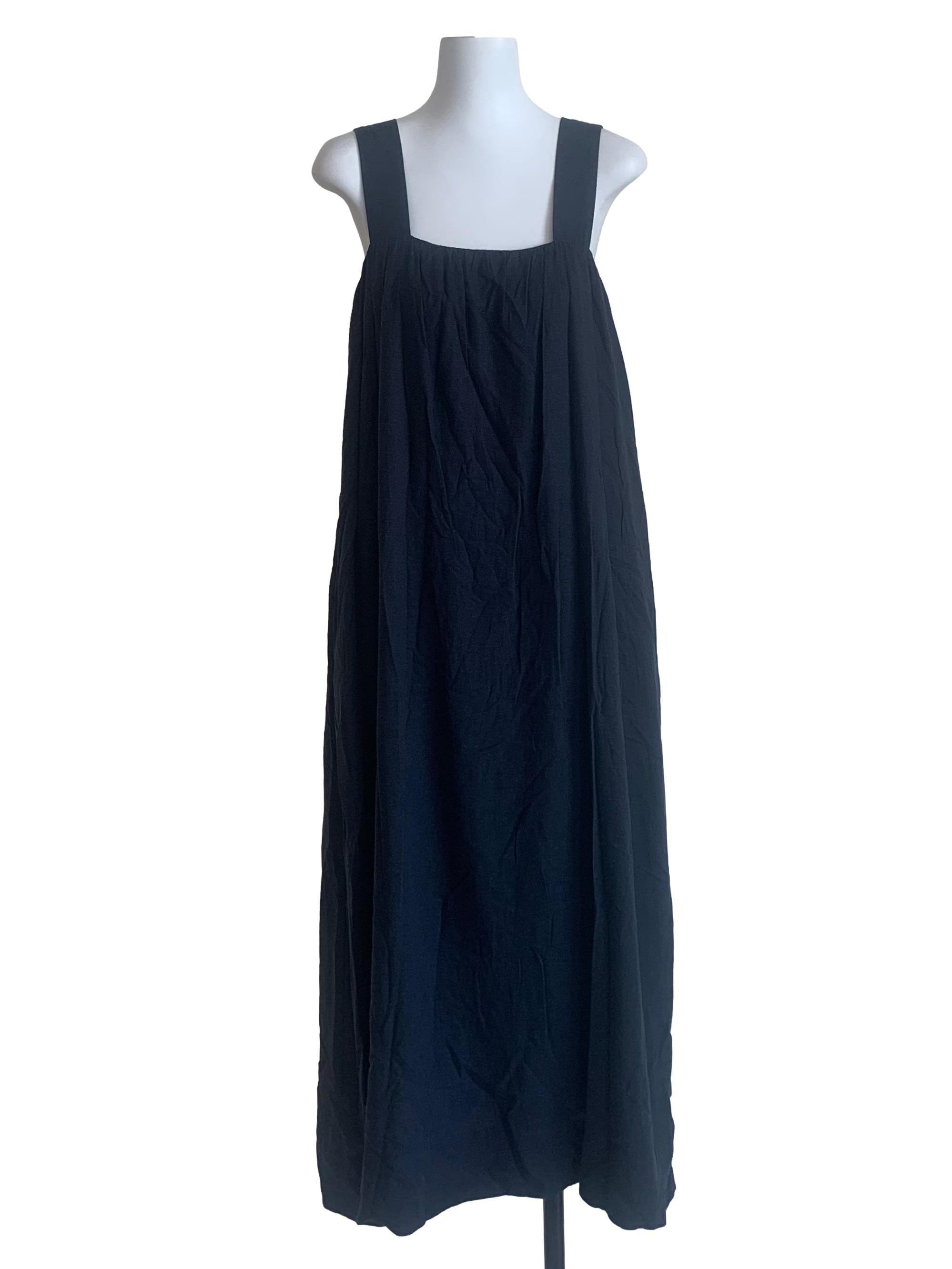 Berry Blue Square Neck Tent Dress