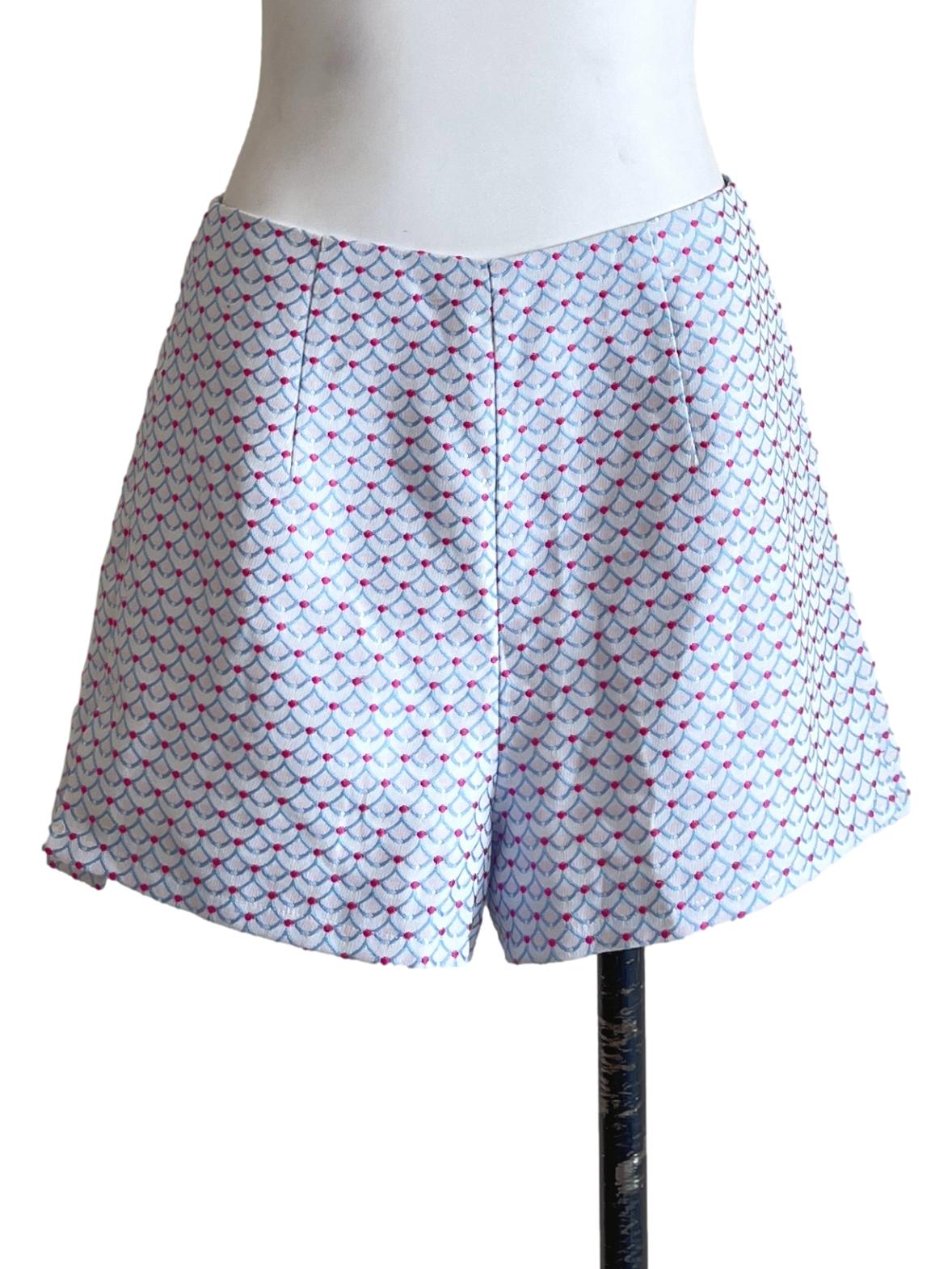 Sky Blue Boyfriend Shorts
