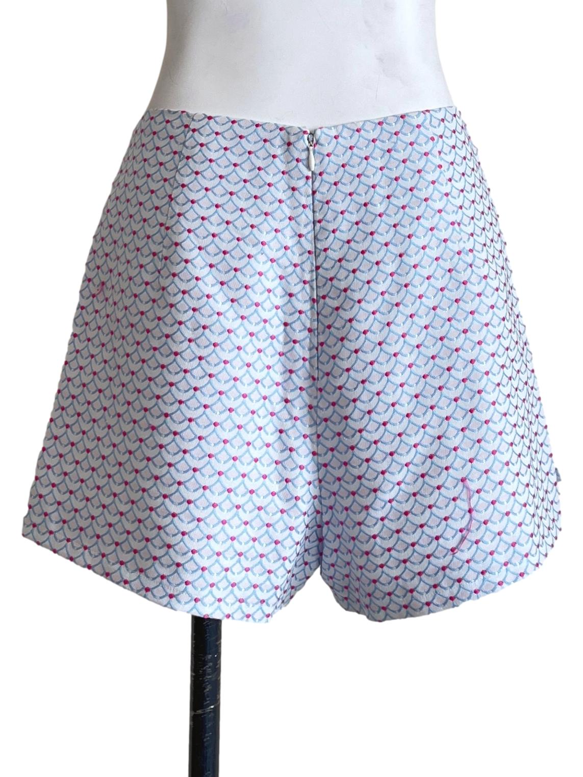 Sky Blue Boyfriend Shorts