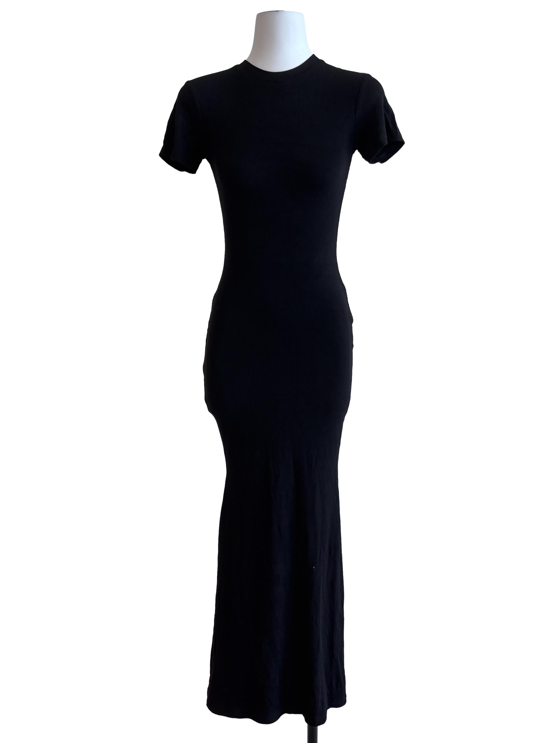 Jet Black Remote Tee Dress