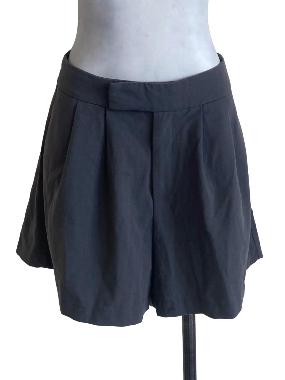 Dove Grey Twill Shorts